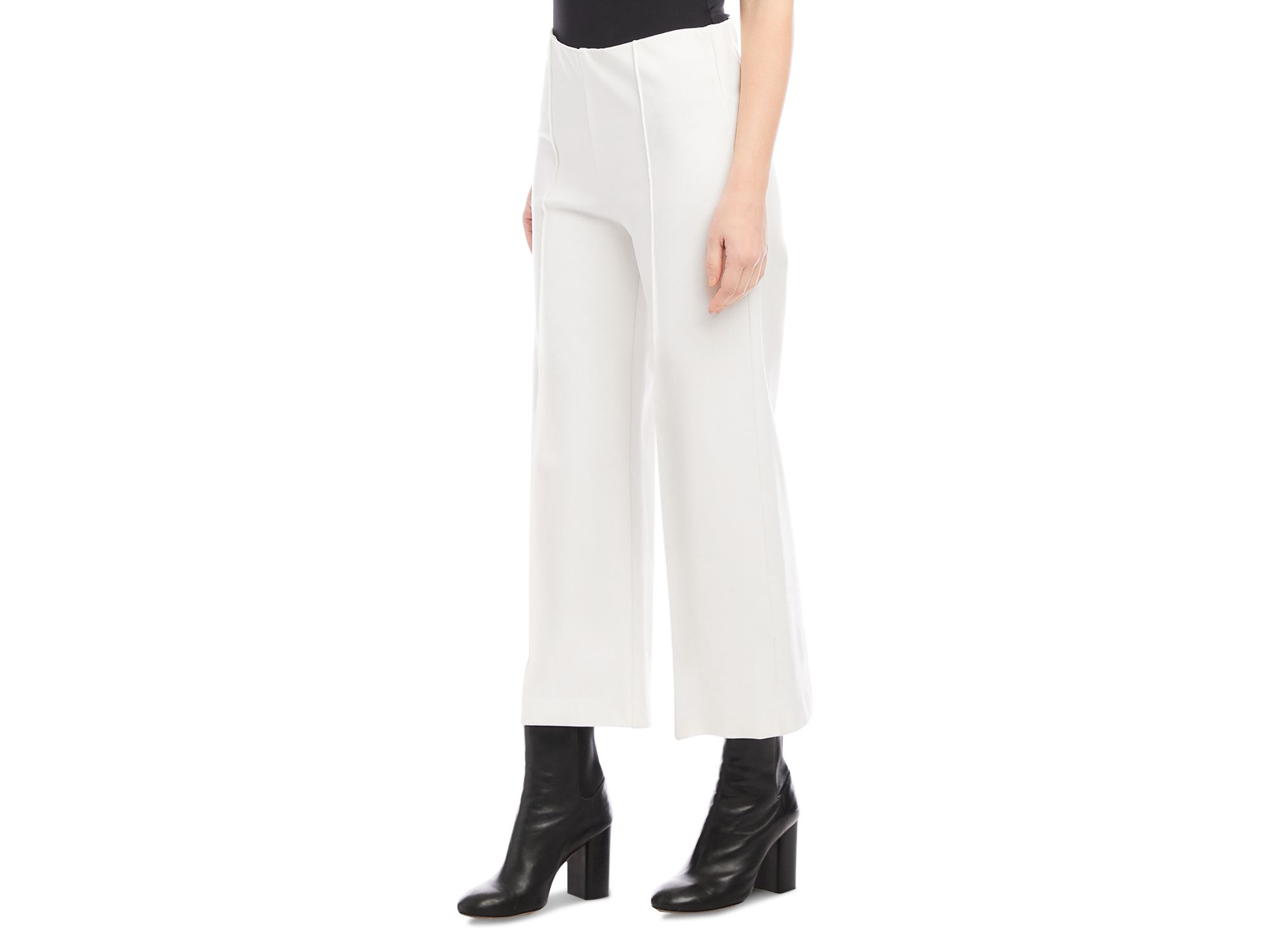 Pintucked Wide Leg Pants — Image 3