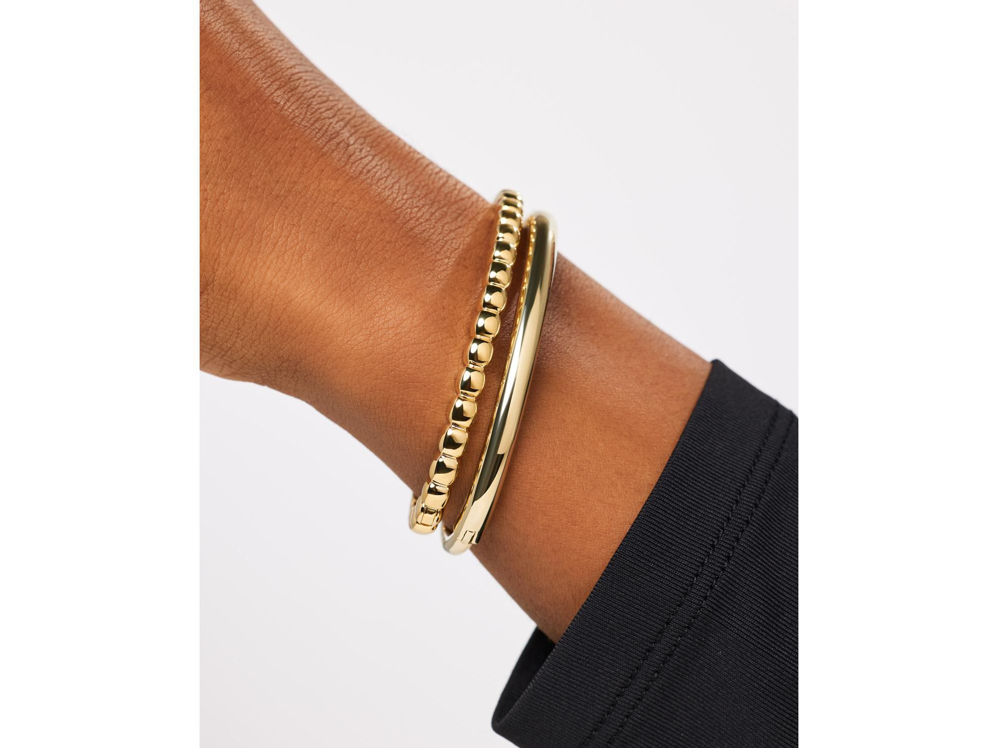Clarissa Gold Bangle Bracelet — Image 3