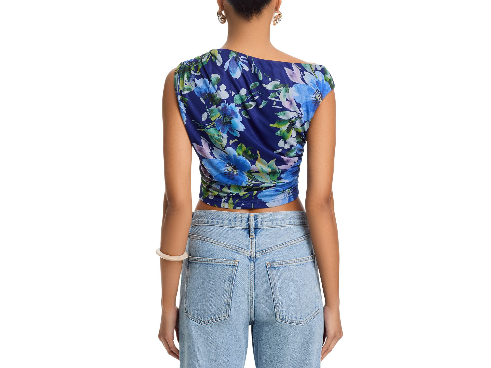 Floral Mesh Top - Exclusive — Image 3