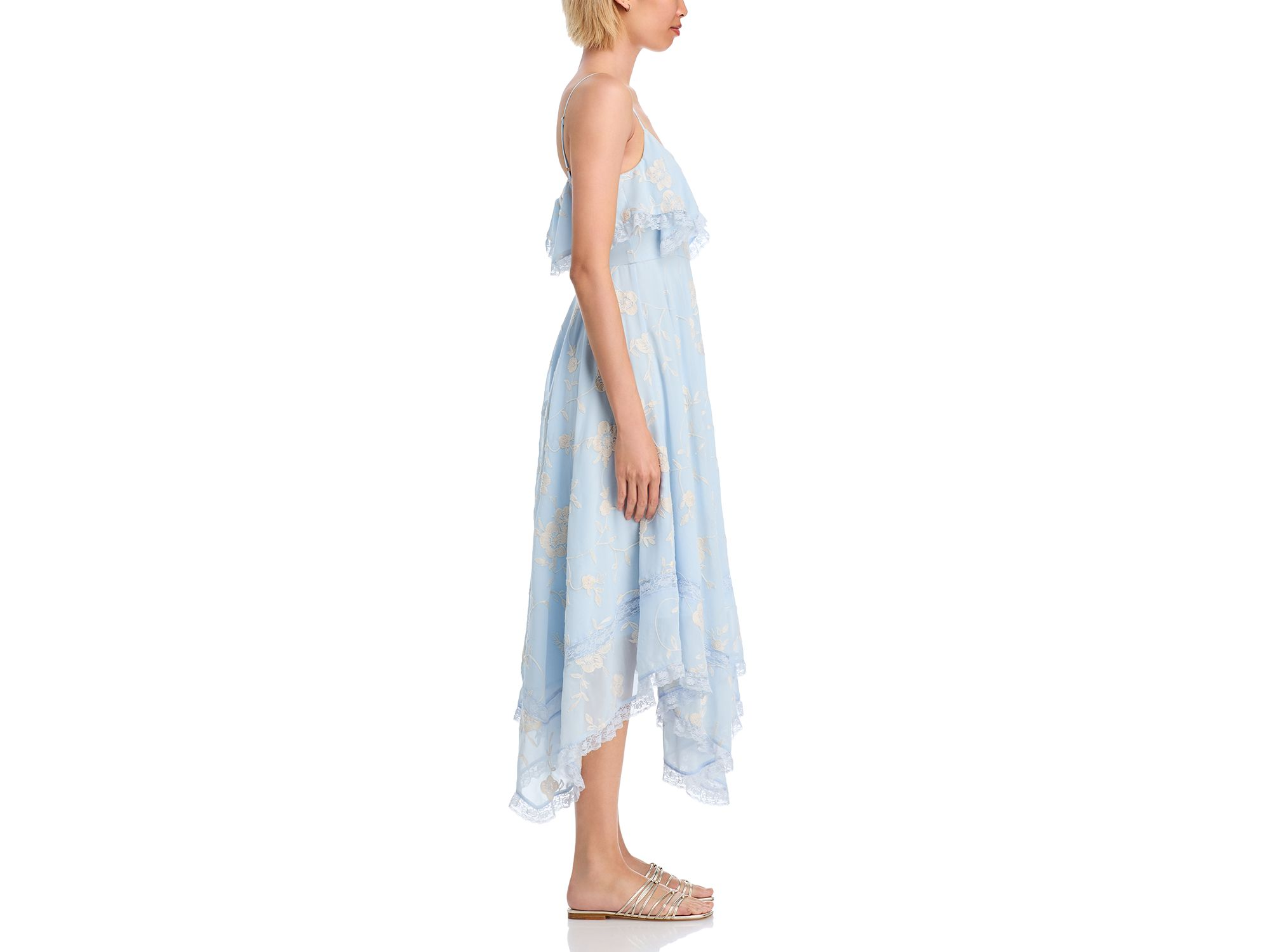 Ema Floral Chiffon Maxi Dress - Exclusive — Image 5