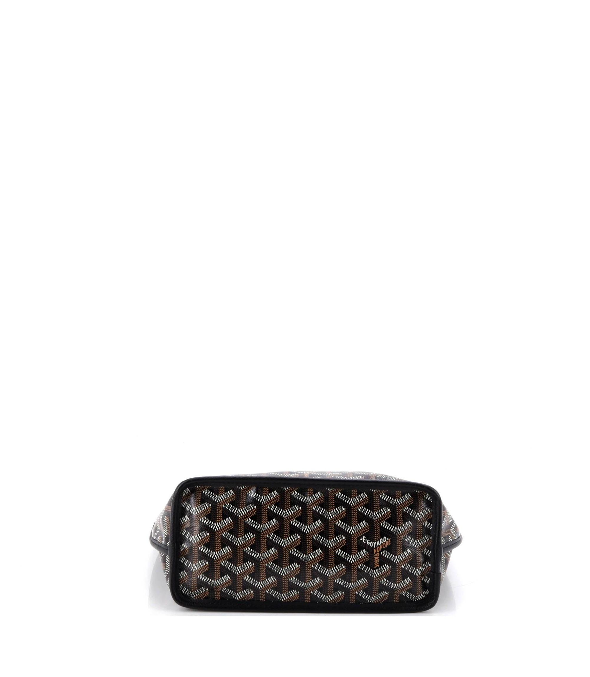 Mini Anjou Reversible Tote Coated Canvas — Image 6