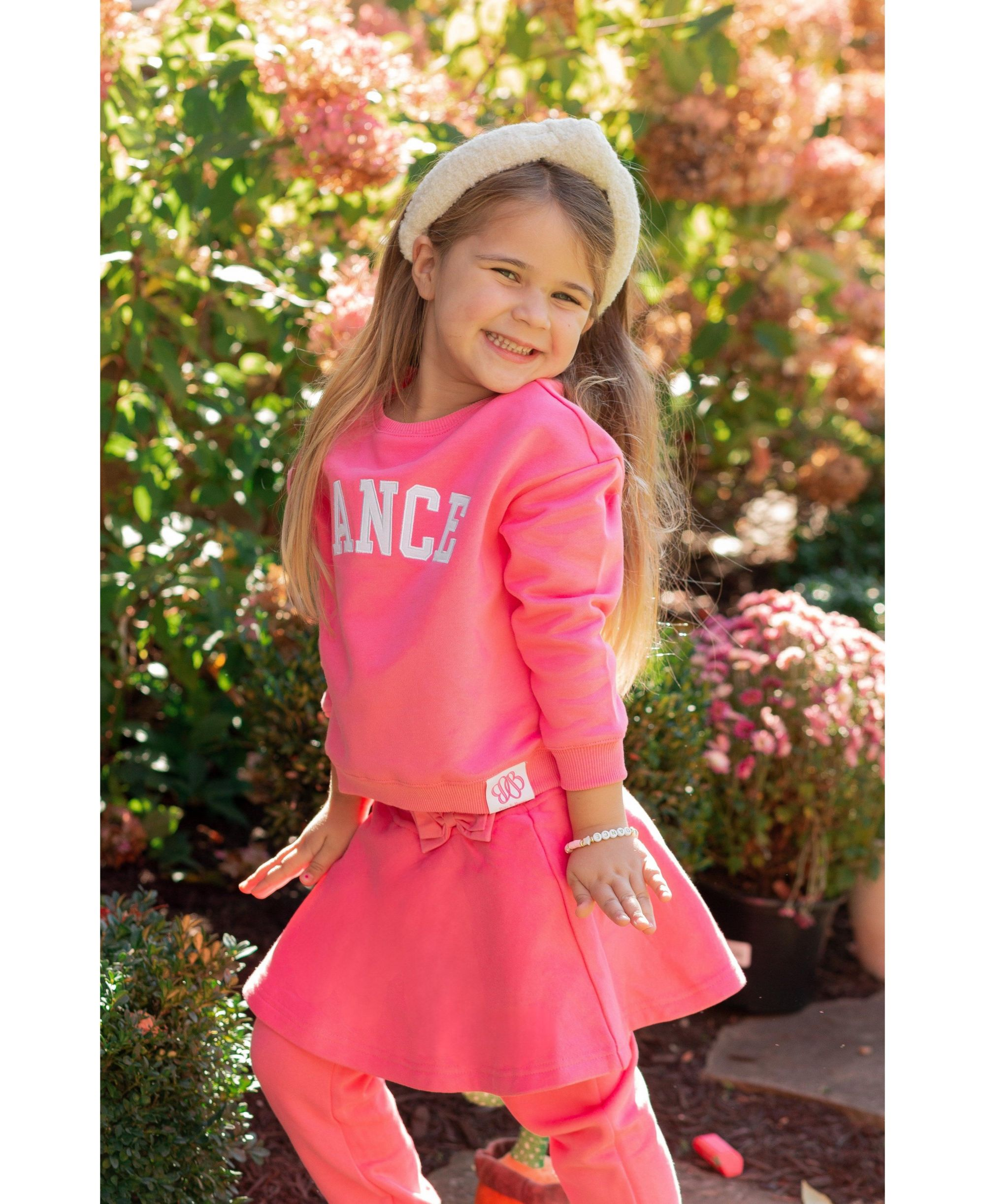 Girls' Skirted Bow Joggers - Baby, Little Kid, Big Kid — Image 4