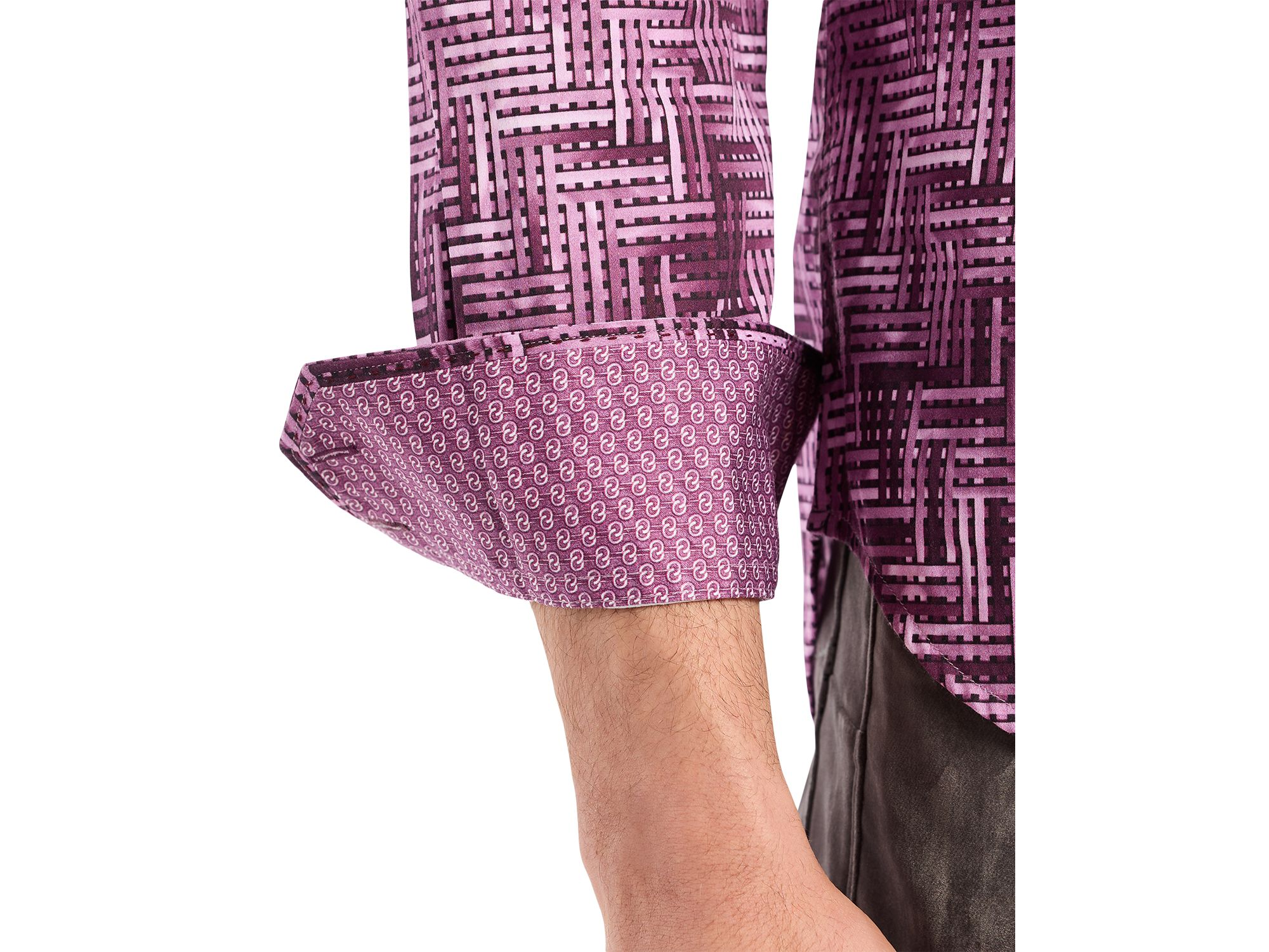 Berkley Long Sleeve Printed Woven Shirt — Image 3