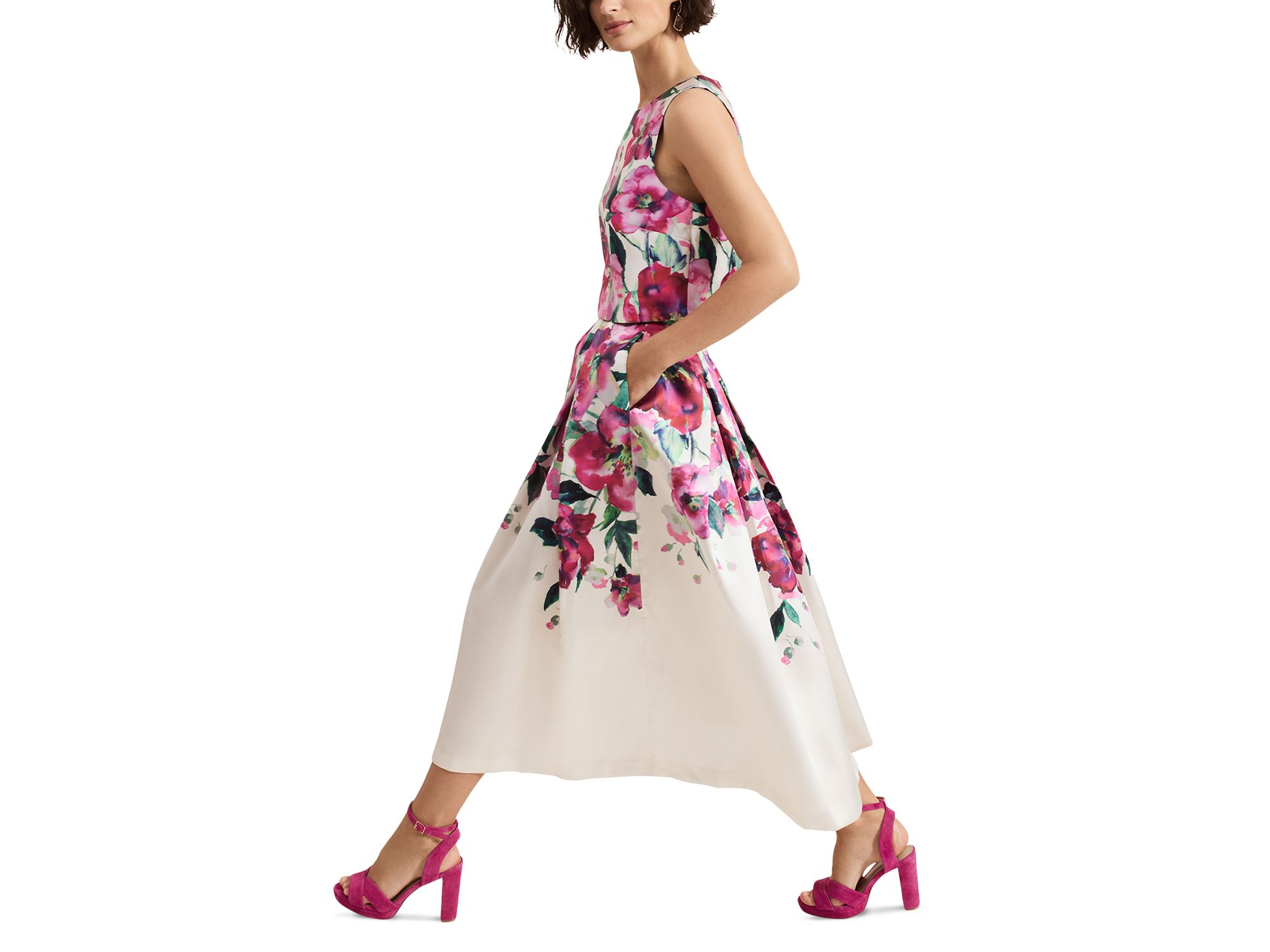 Celeste Floral Border Skirt — Image 7