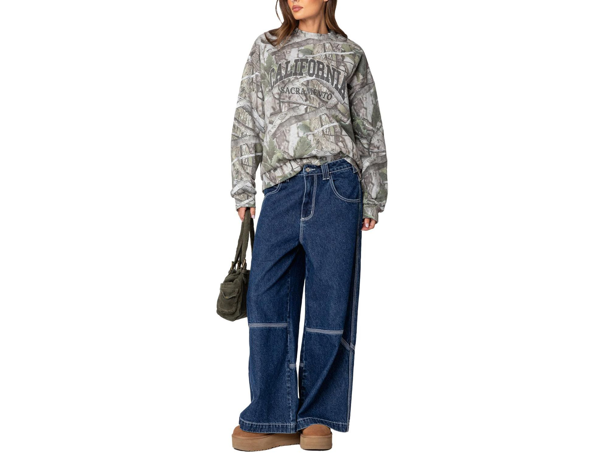 Cali Baby Camo Sweatshirt — Image 3