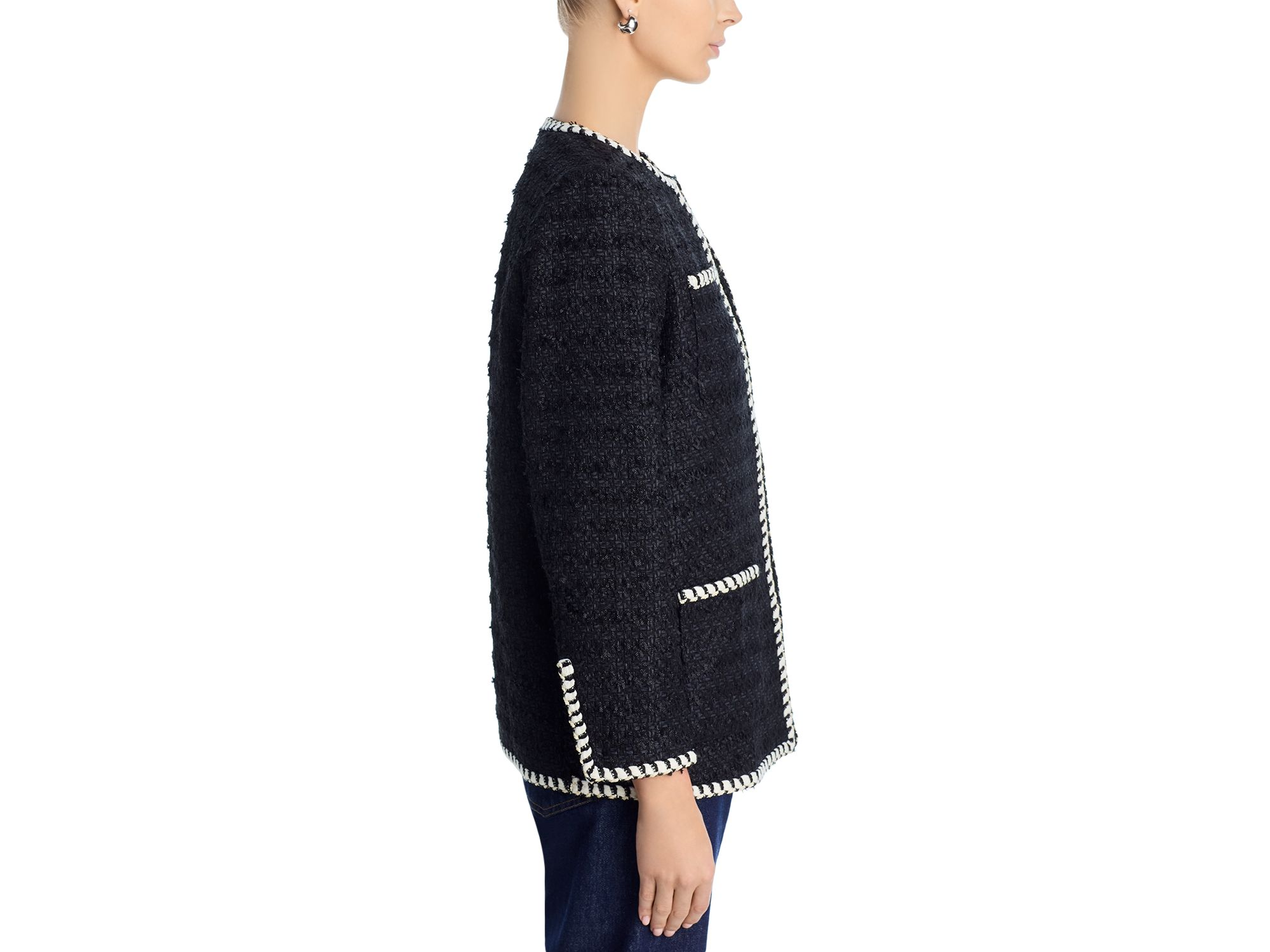 Trapeze Tweed Jacket - Exclusive — Image 5