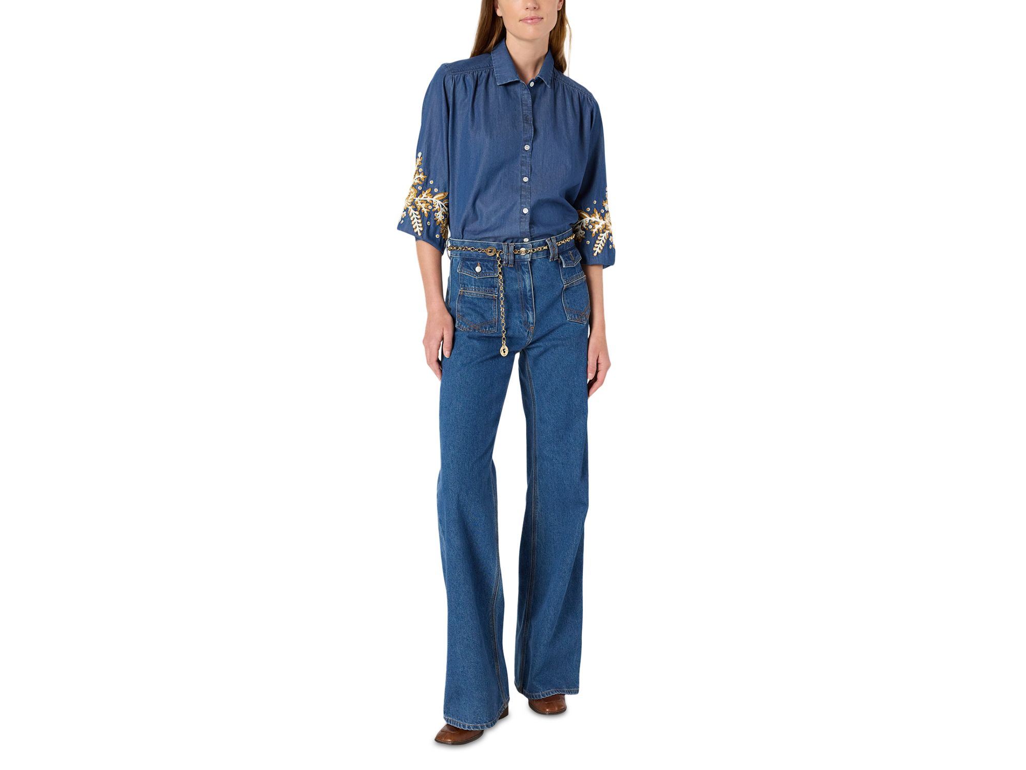 Amelie Button Front Shirt — Image 4