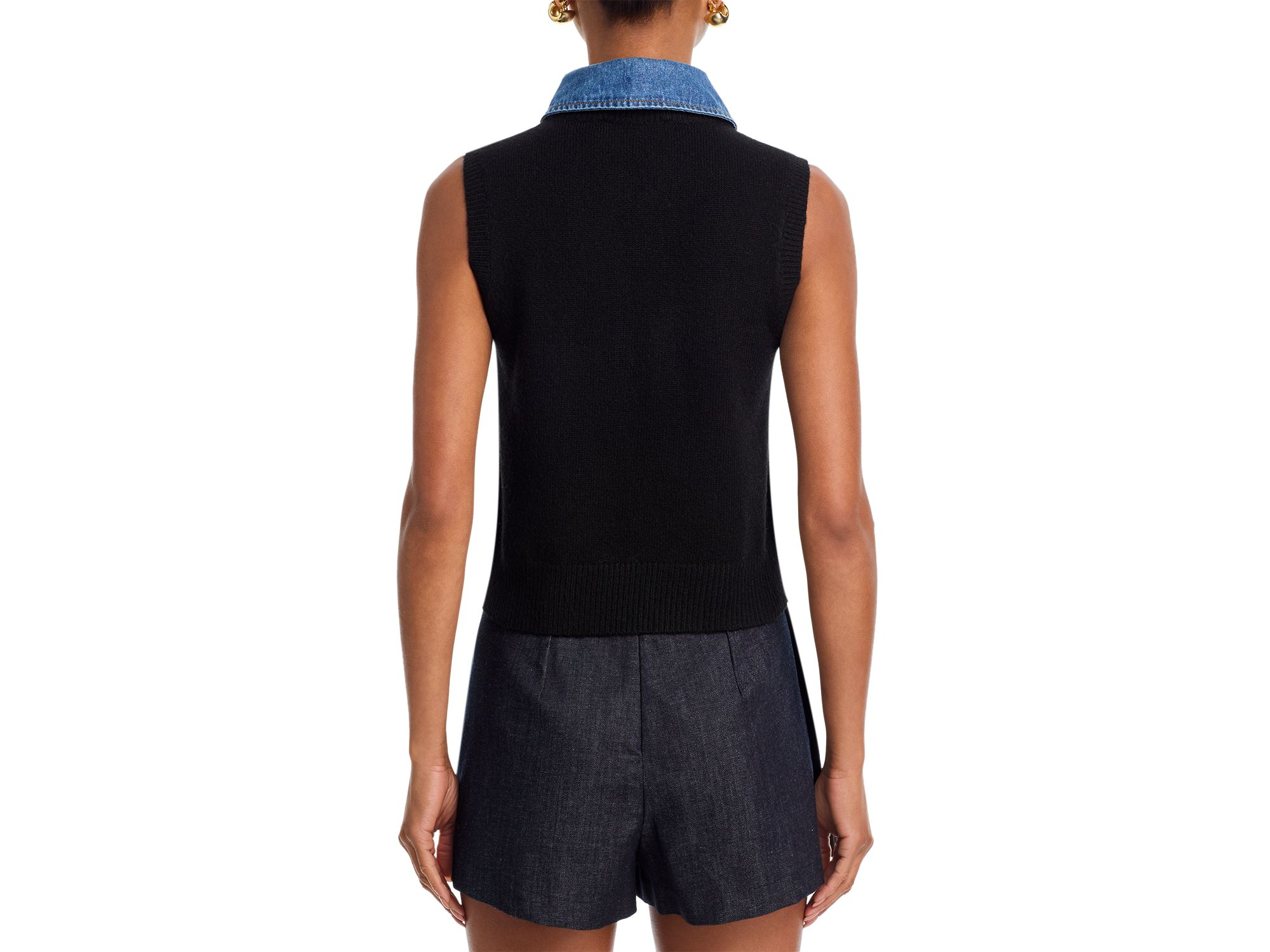 Ellie Knit Collar Vest — Image 7