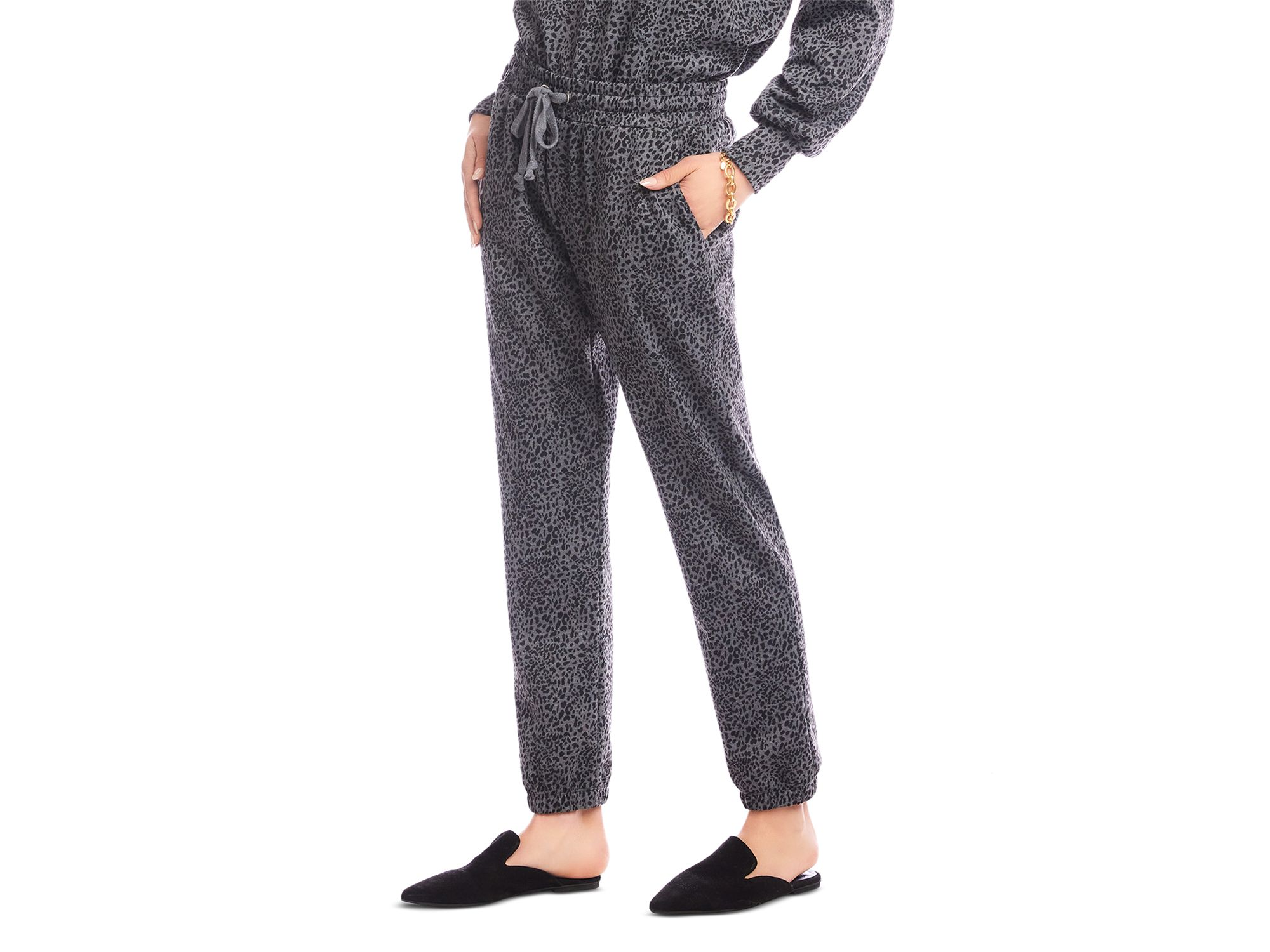 Animal Print Sweatpants — Image 3