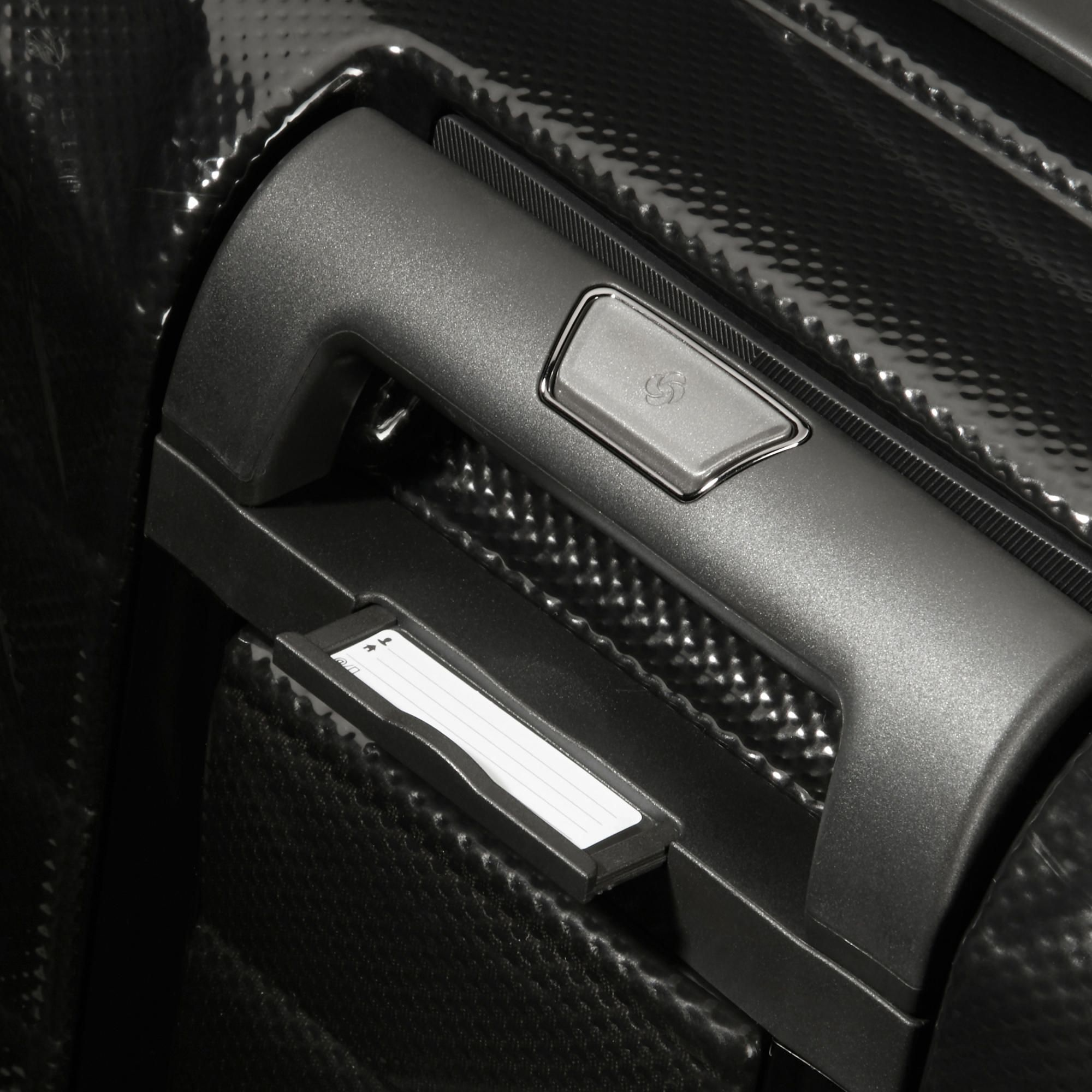 Proxis Medium Spinner Checked Suitcase — Image 4