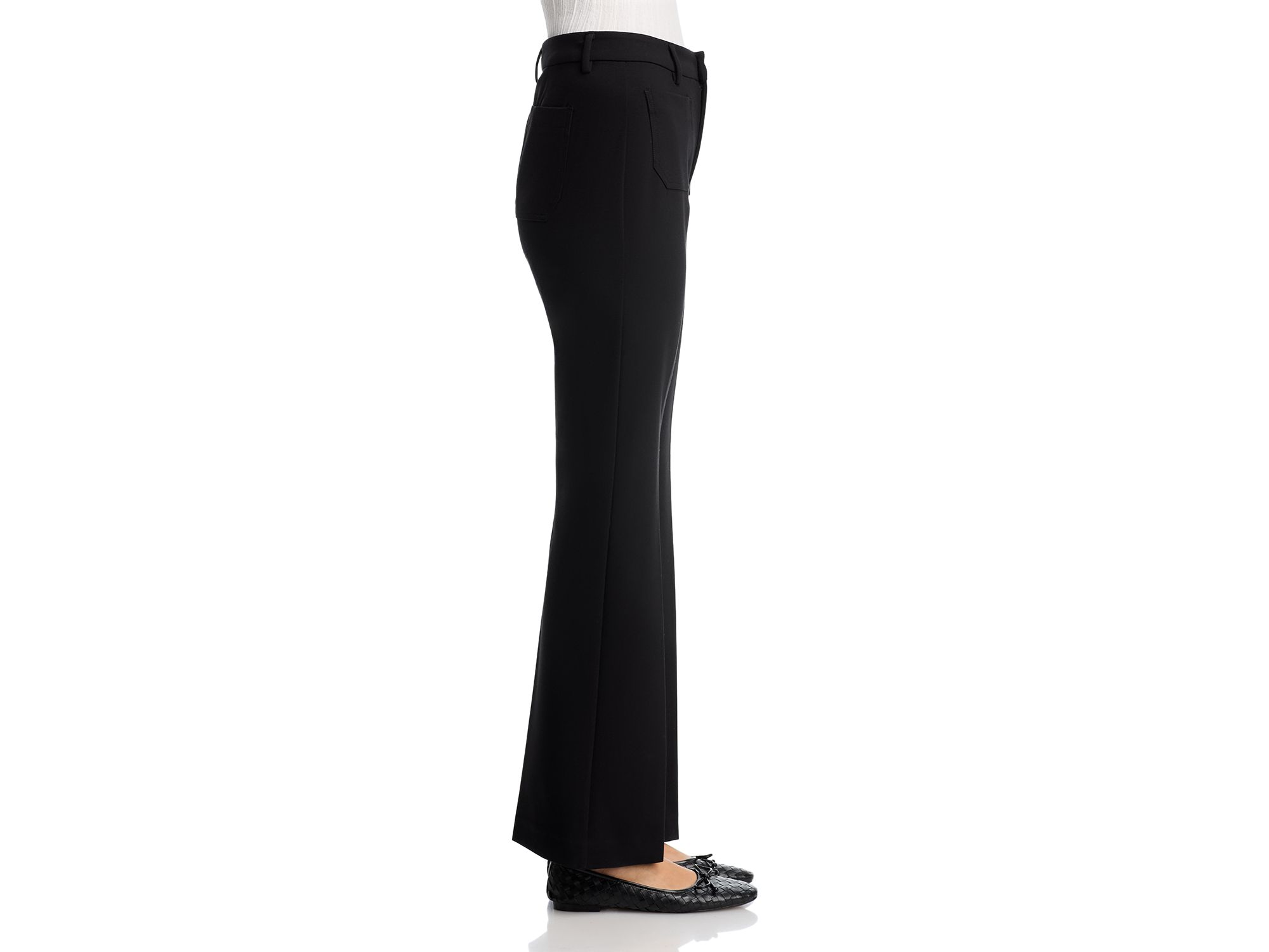 High Rise Crop Flare Pants — Image 5