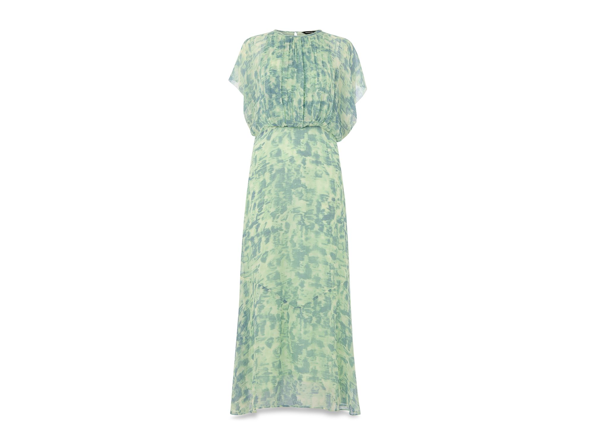 Dashes Brush Marks Midi Dress — Image 6