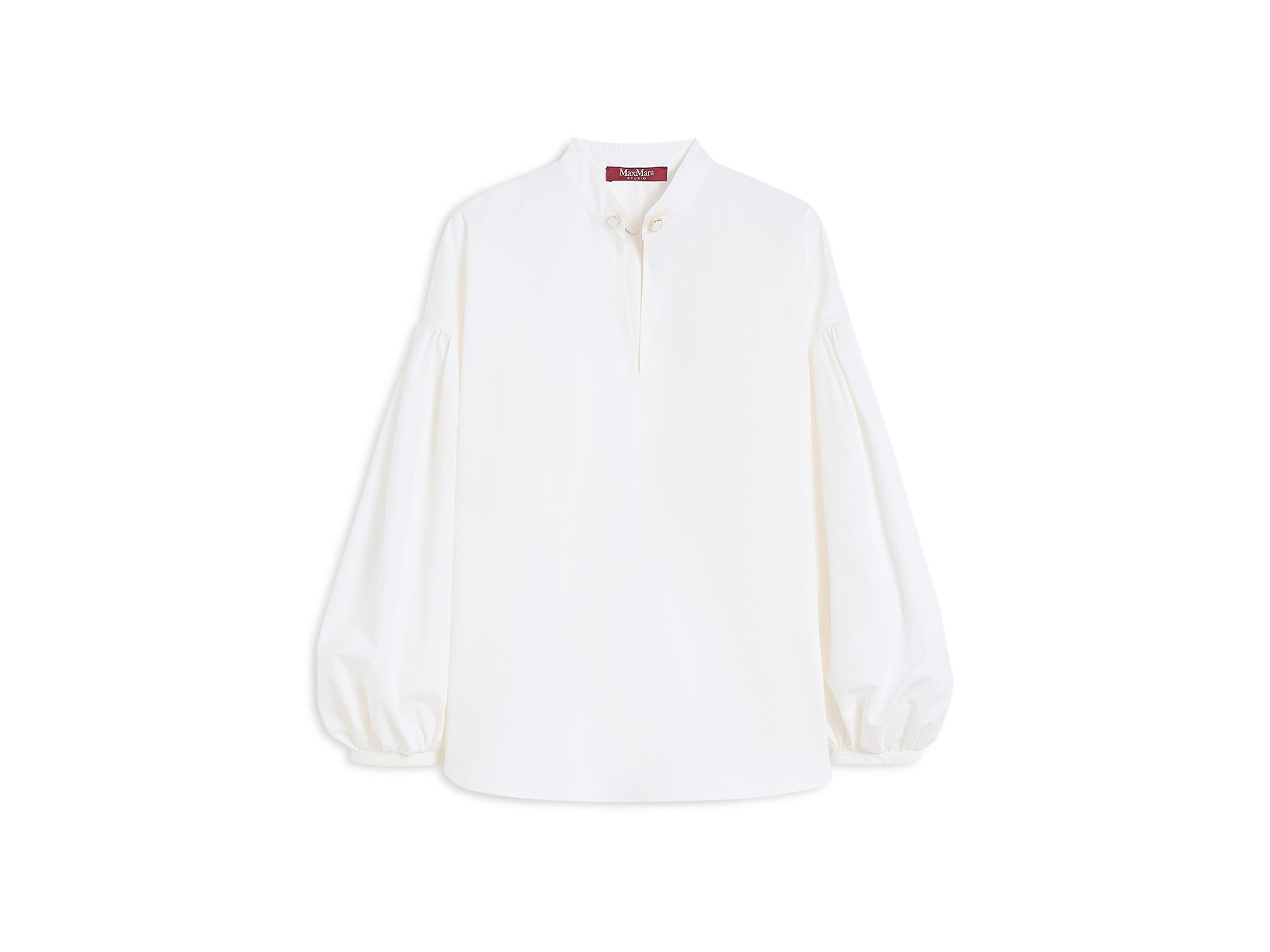Mstginnasta Ivory Boxy Blouse — Image 6