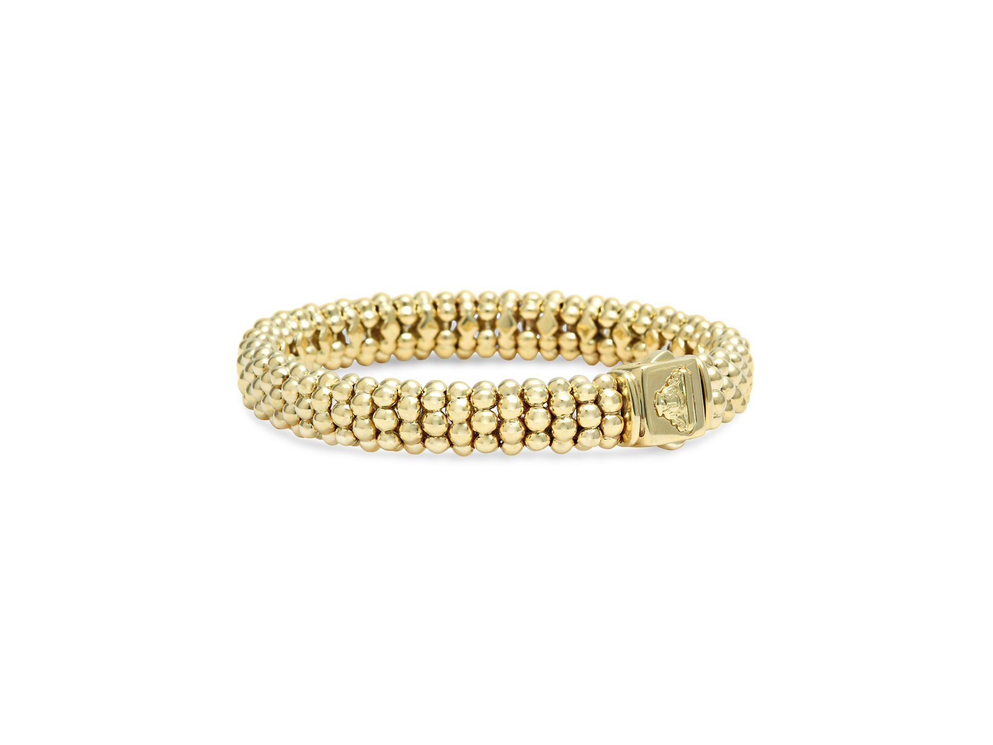 Caviar Gold Collection 18K Gold Caviar Beaded Bracelet — Image 8