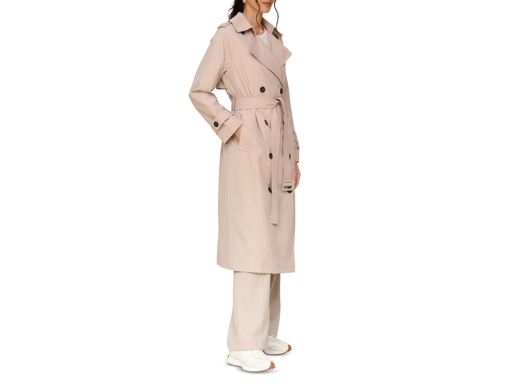 Belted City Trench Coat — Image 9