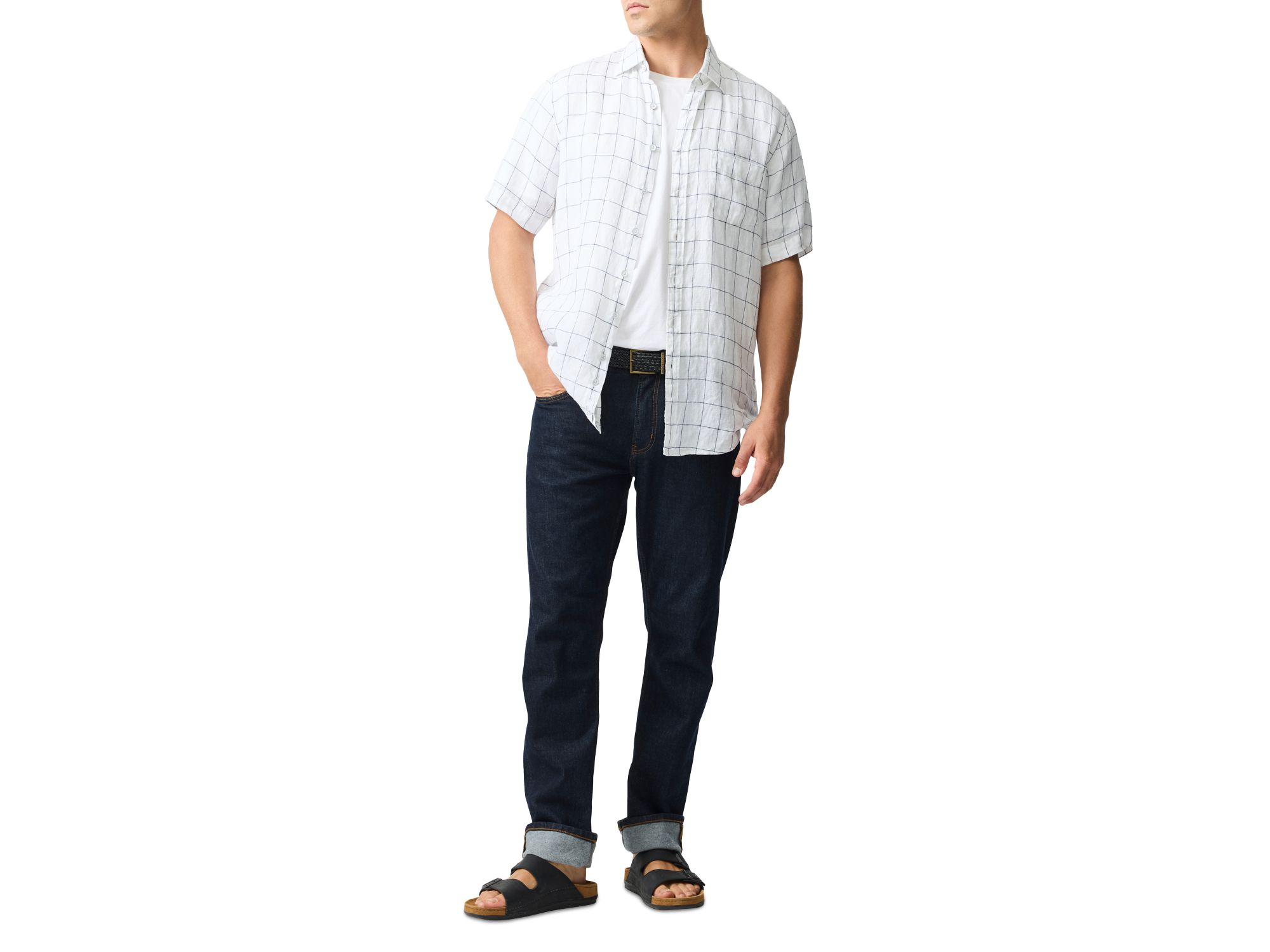 Avonden Short Sleeve Linen Shirt — Image 6