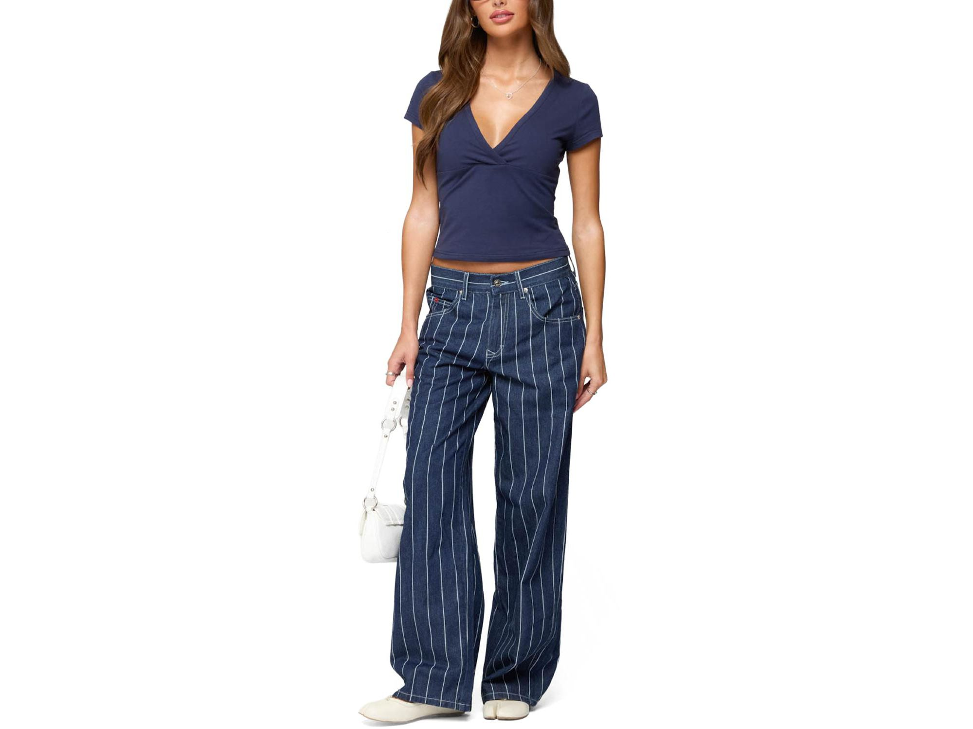 Merinda V Neck T Shirt — Image 5