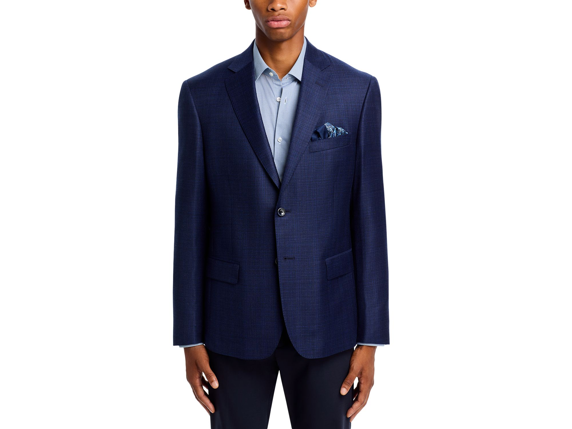 Textured Weave Regular Fit Sport Coat - Exclusive — Image 5
