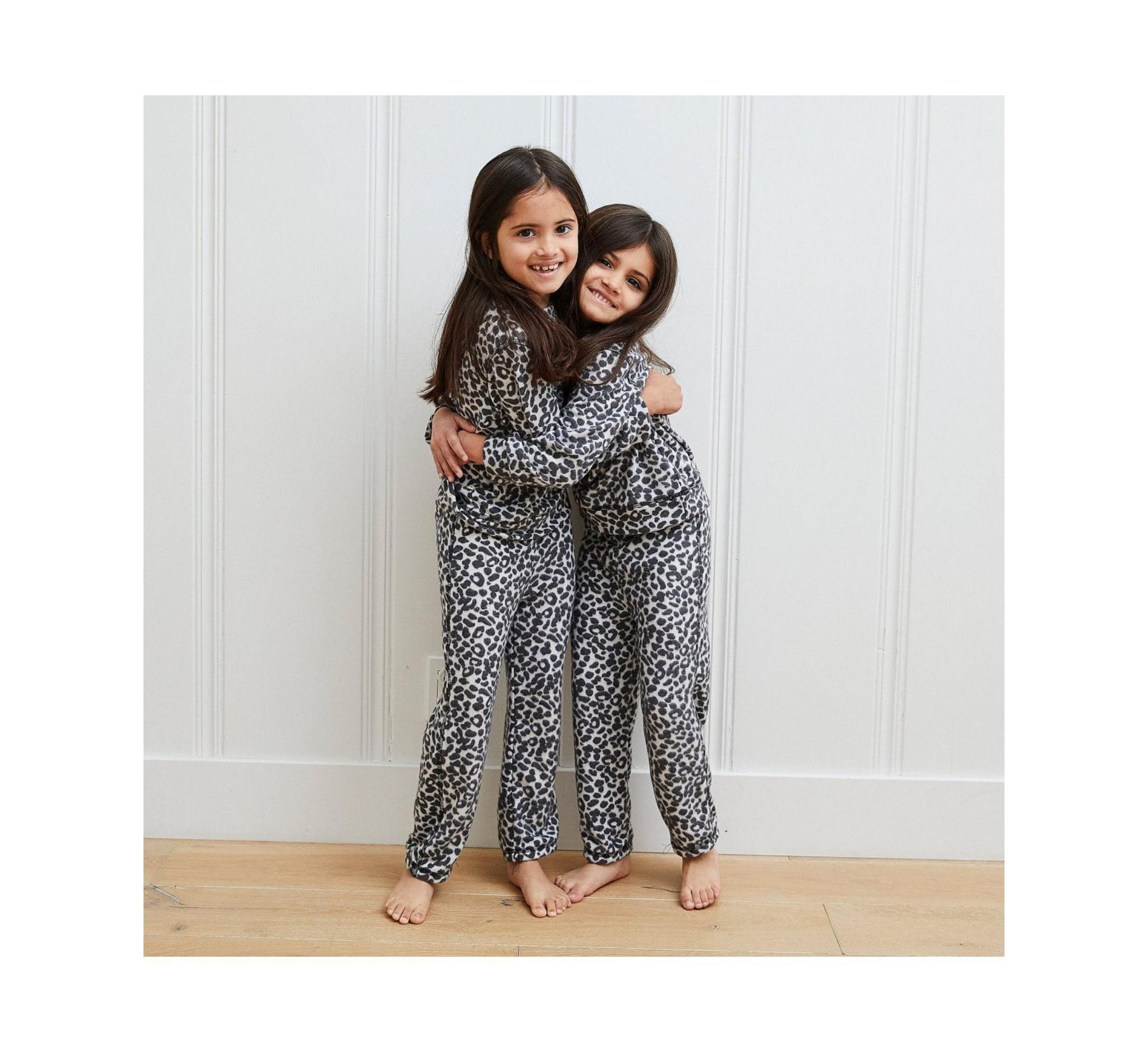 Unisex Hacci Loungewear Set in Leopard Print - Baby — Image 3