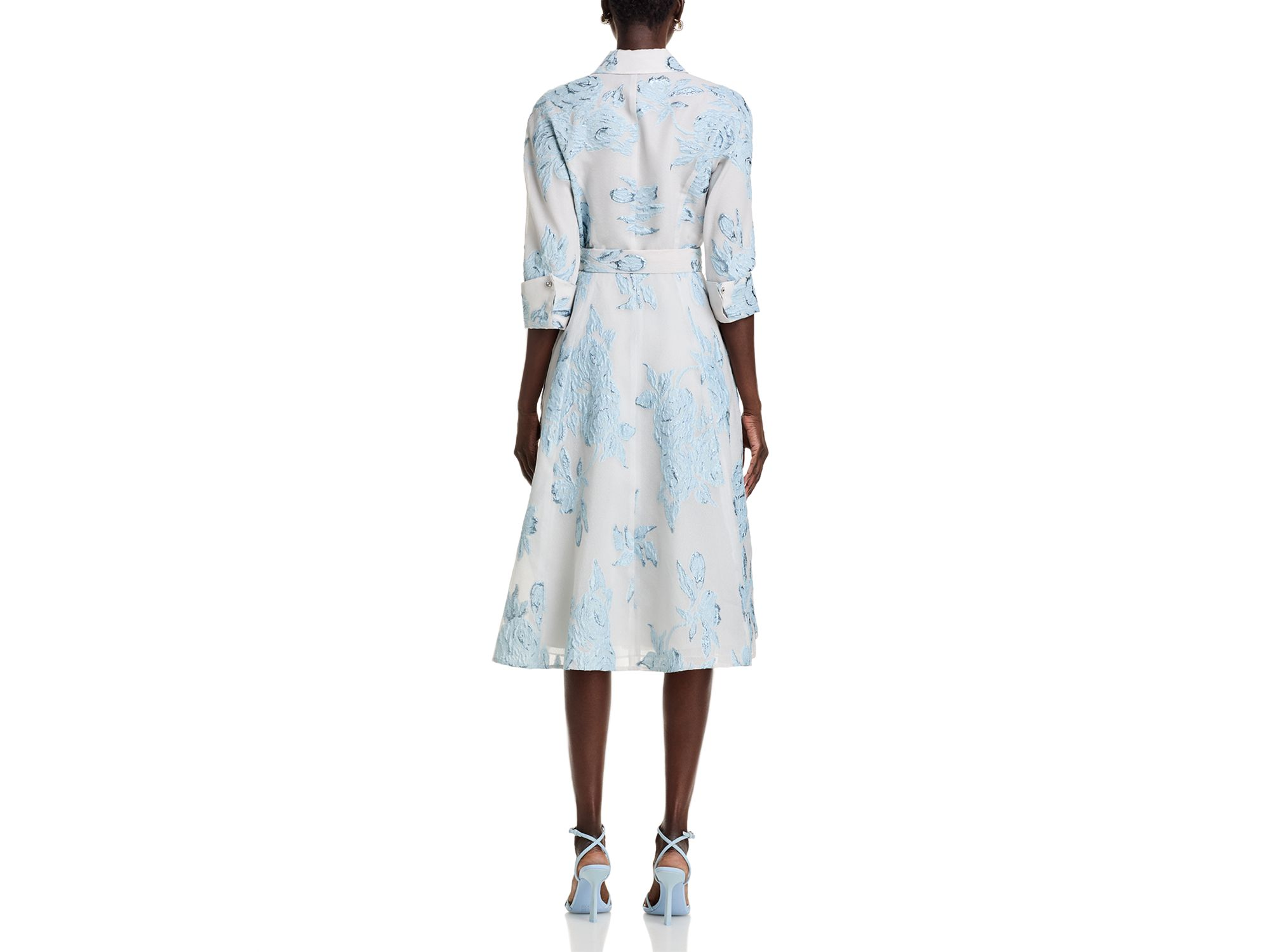 Jacquard Shirt Dress — Image 4