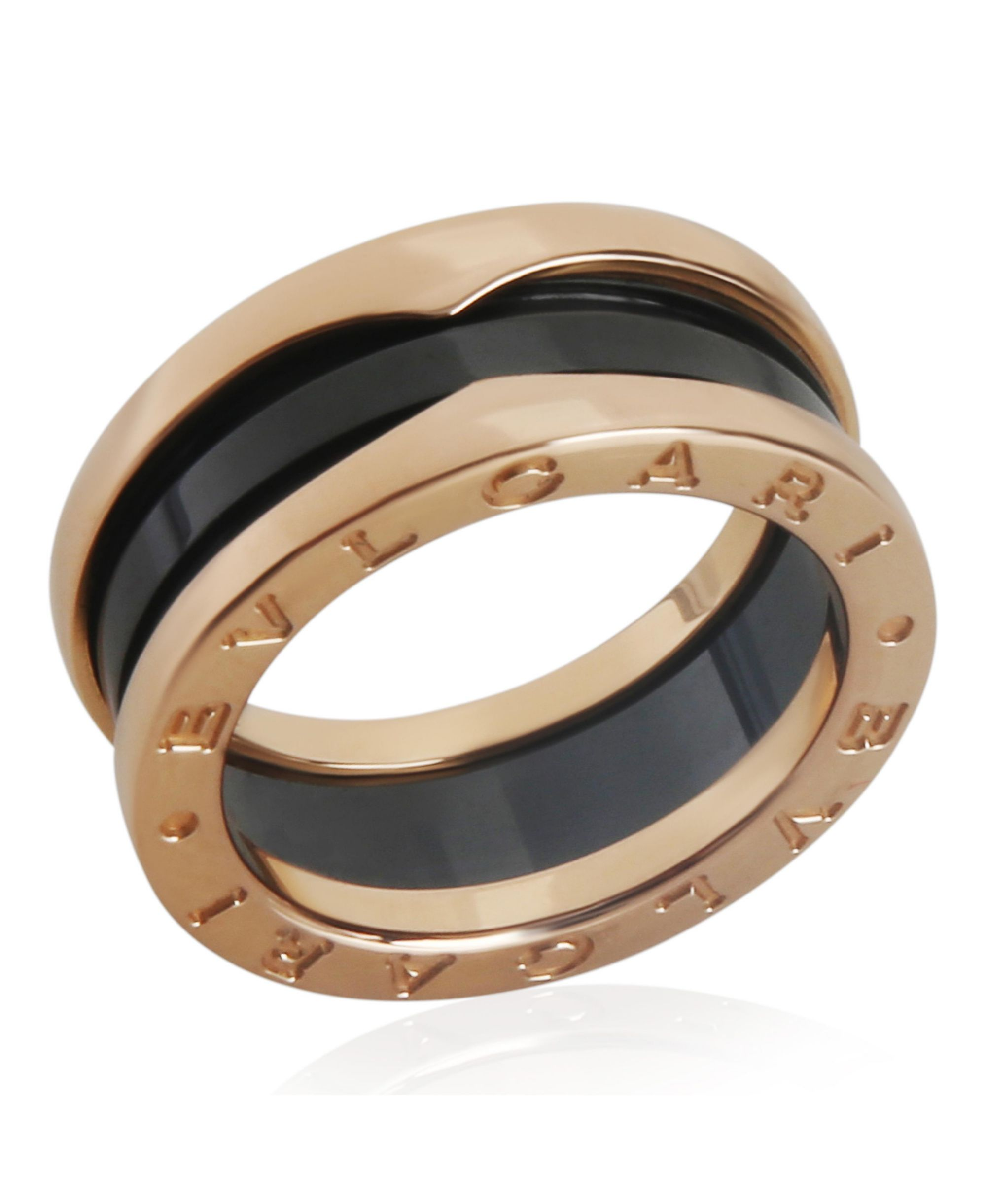 B.zero1 18k Rose Gold Ring — Image 3
