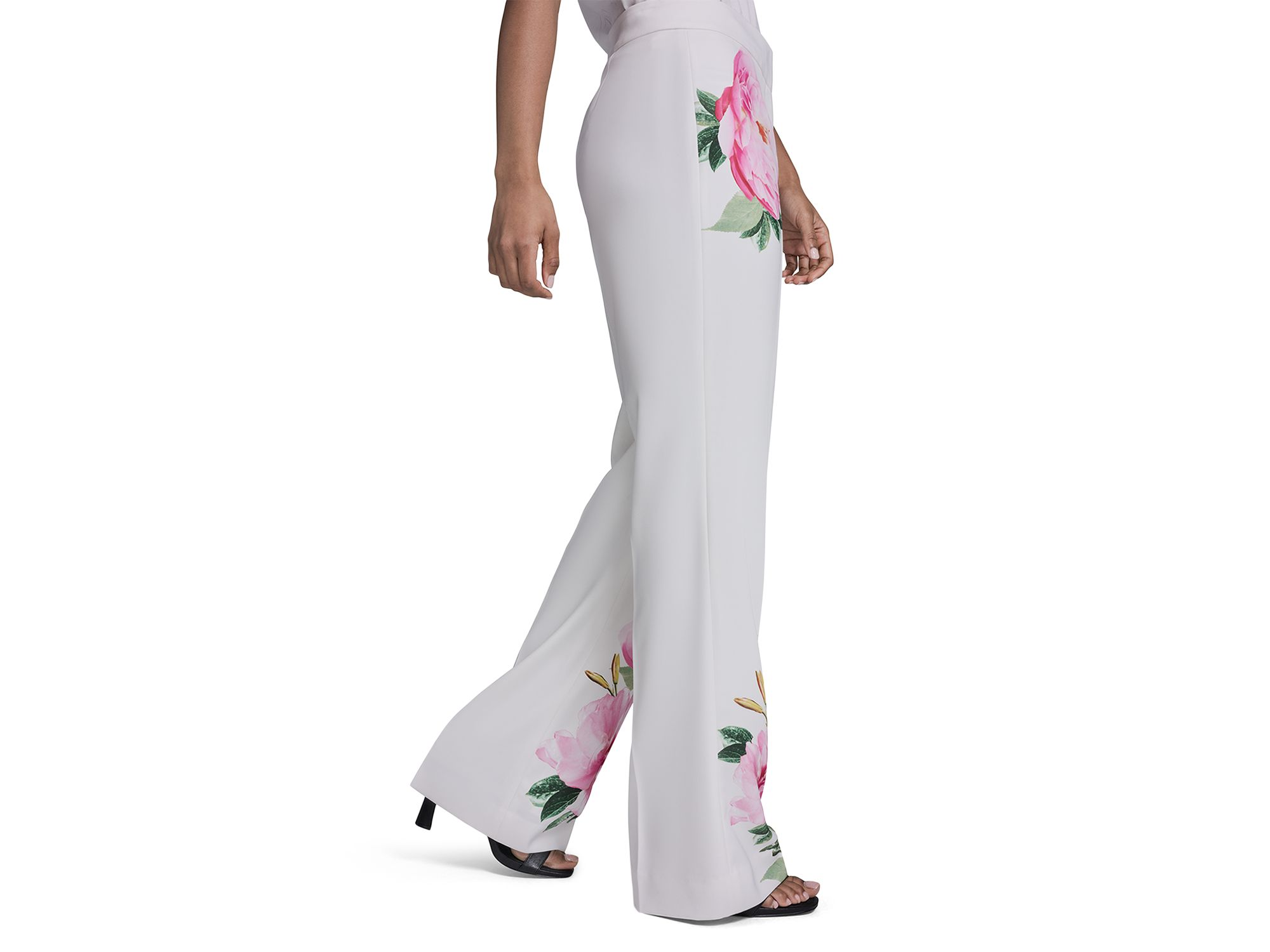 Placed Floral Pants — Image 4