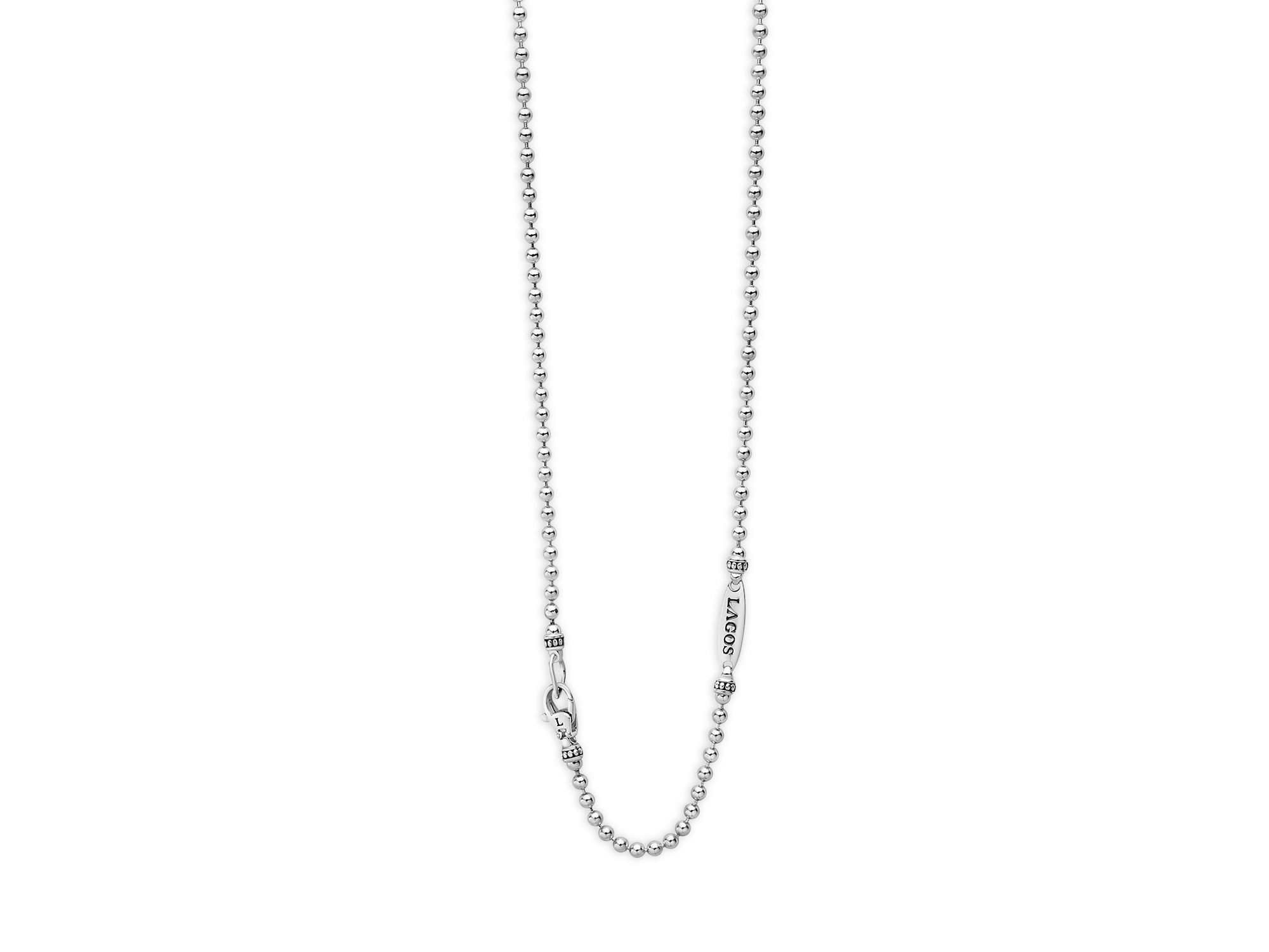 Men's Sterling Anthem Ball Chain Pendant Necklace Collection - Exclusive — Image 3