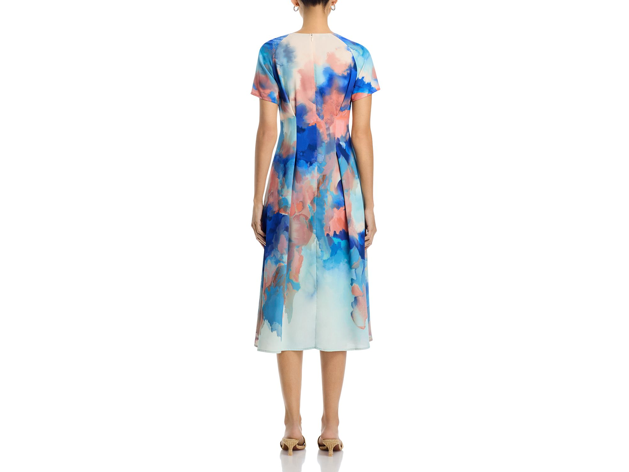 Watercolor Midi Dress — Image 4