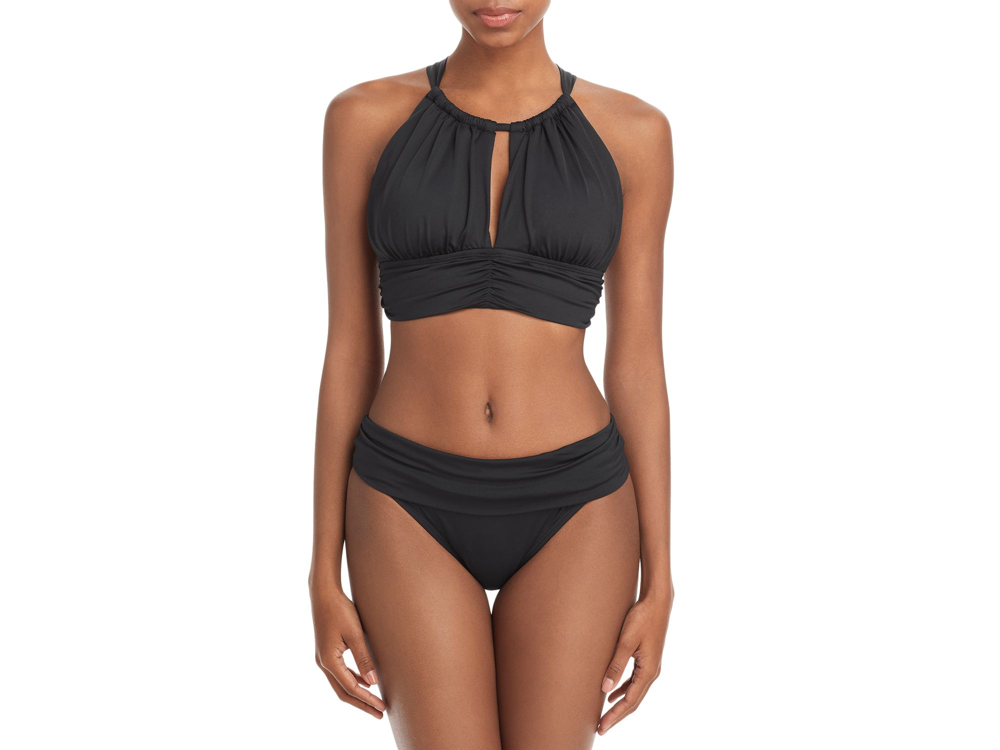 Island Goddess Shirred Bikini Bottom — Image 3