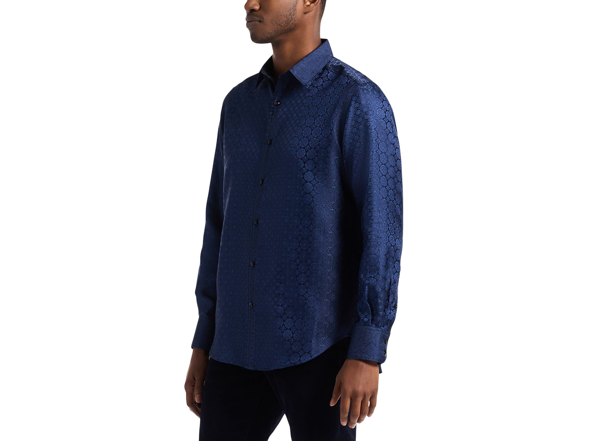 Noble Touch Long Sleeve Woven Shirt — Image 5