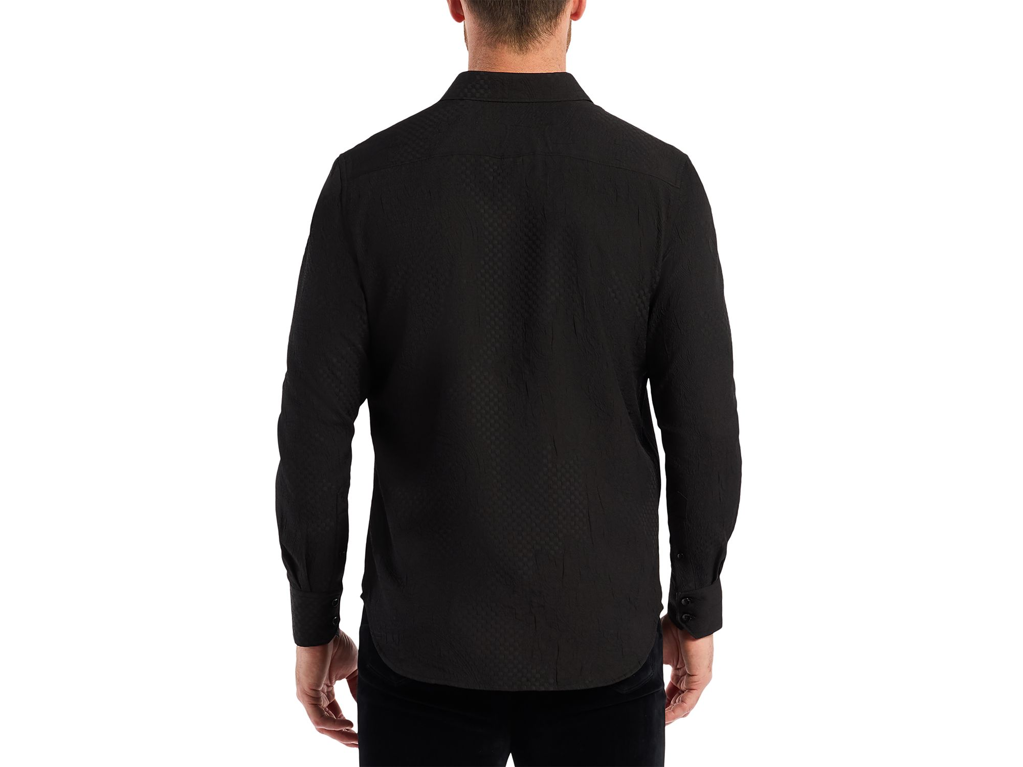 Devonshire Long Sleeve Woven Shirt — Image 4