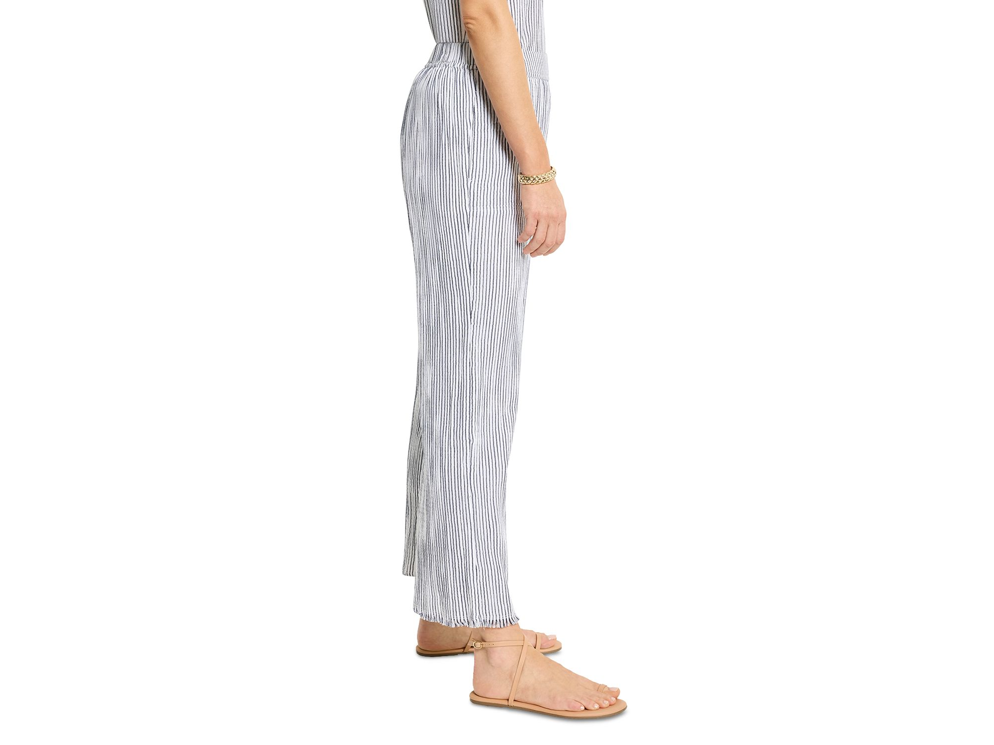 Pinstripe Gauze Pants — Image 4