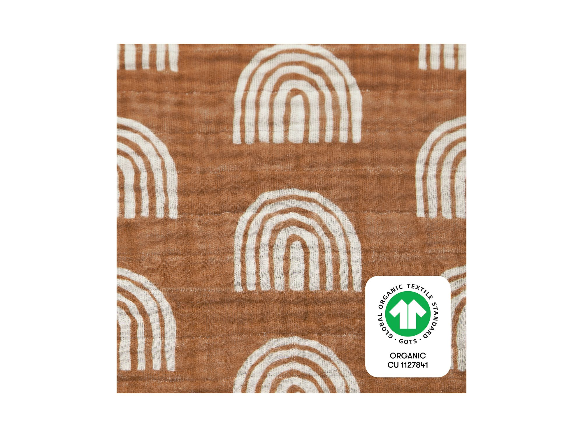 Crib Sheet in GOTS Certified Organic Muslin Cotton — Image 3