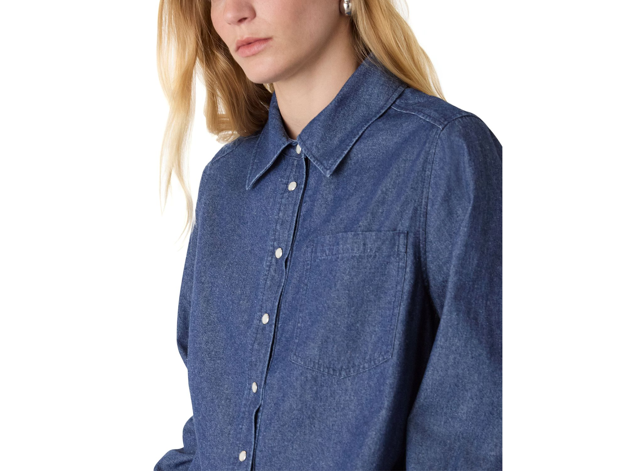 Pocket Detail Cotton Shirt — Image 3