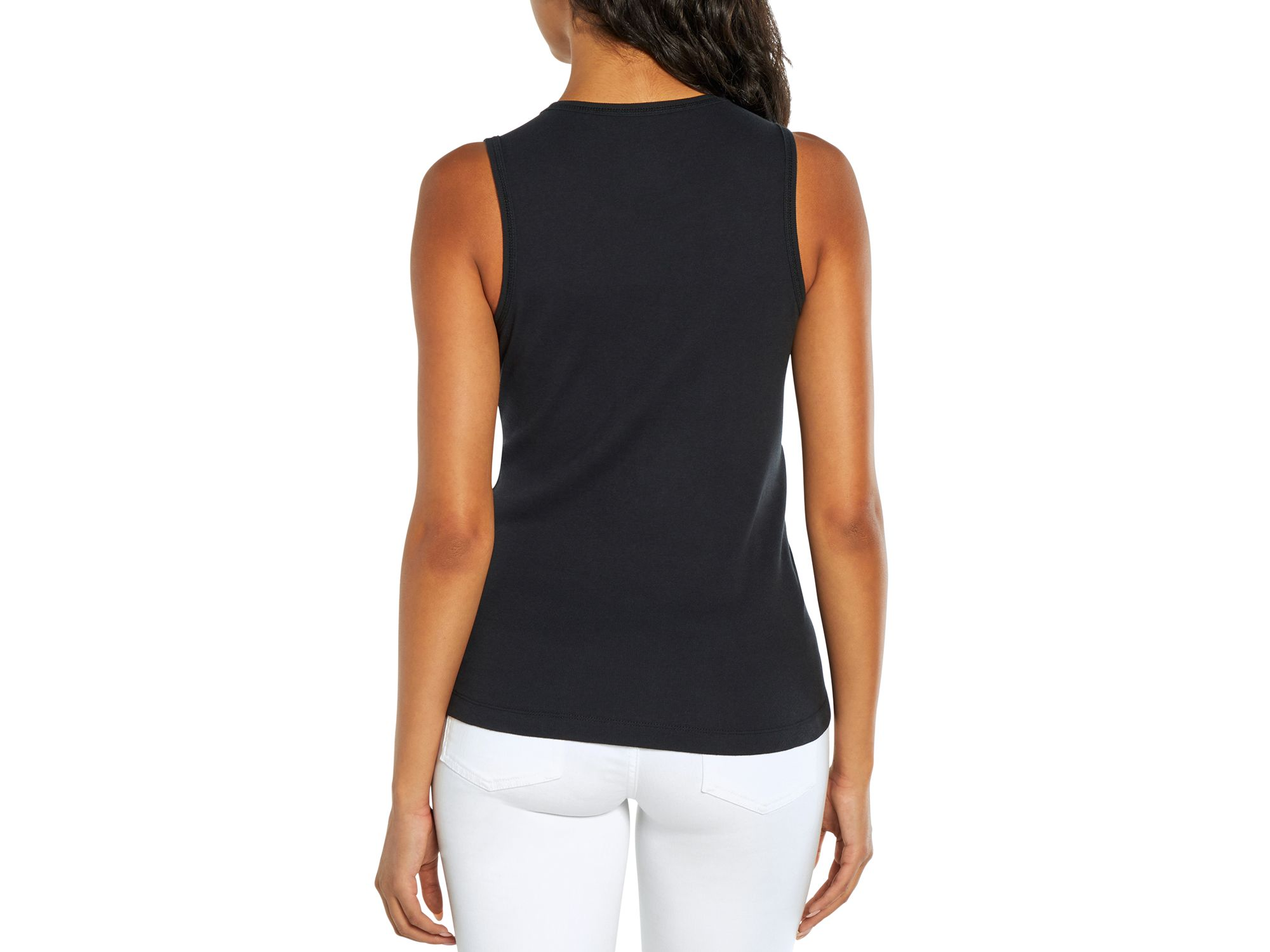 Cotton Crewneck Tank — Image 3