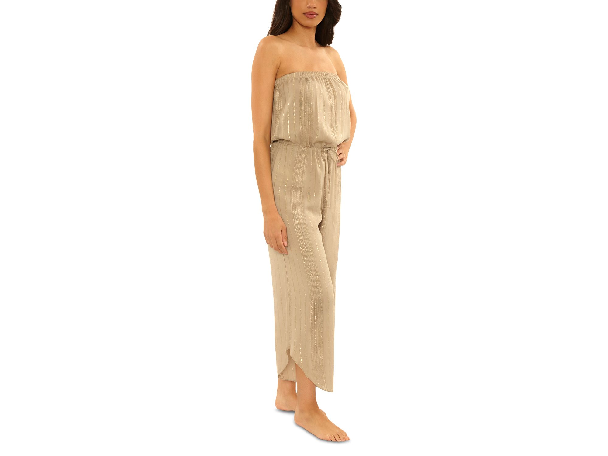 Radiance Strapless Swim Cover-Up Jumpsuit — Image 6