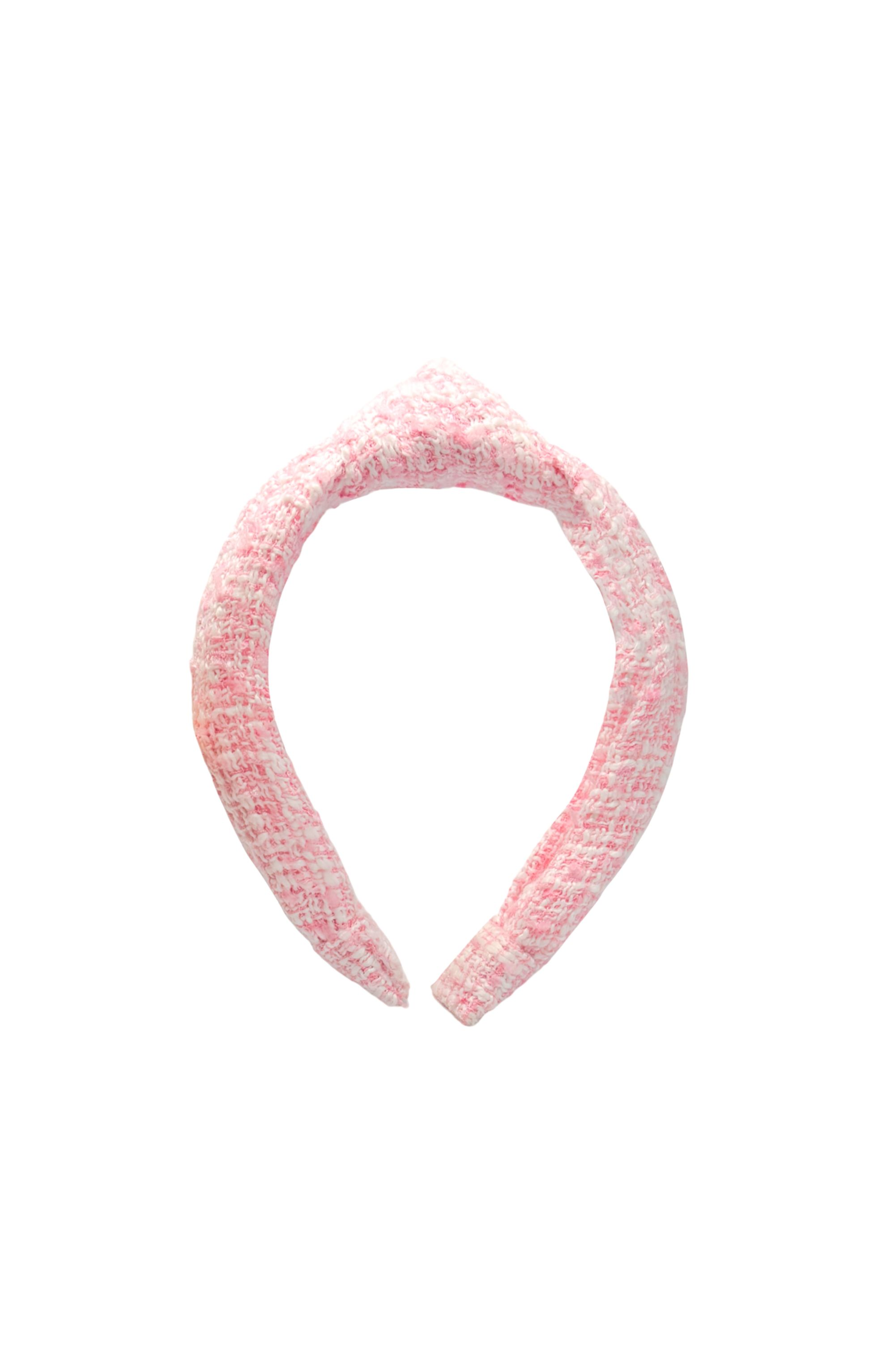 Girls' Tweed Knot Headband — Image 4