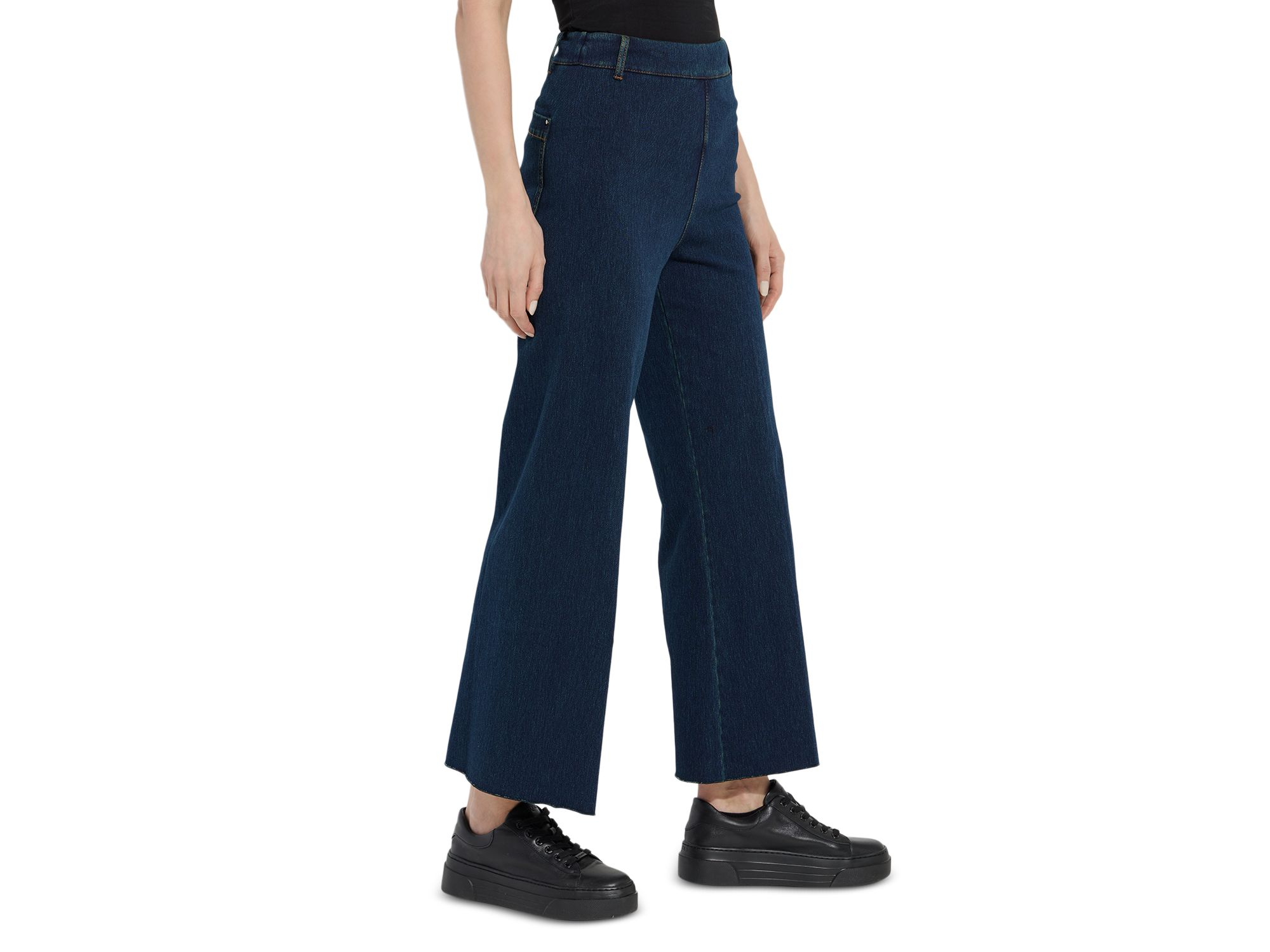 Erin Wide Leg Jeans in Indigo — Image 5