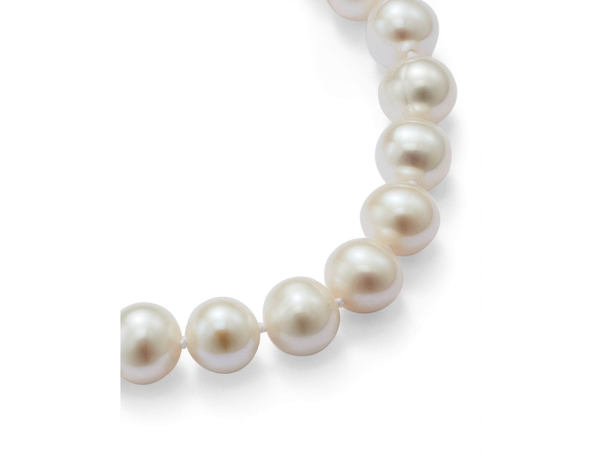 Cultured Freshwater Pearl Bracelet in 14K Yellow Gold — Image 4