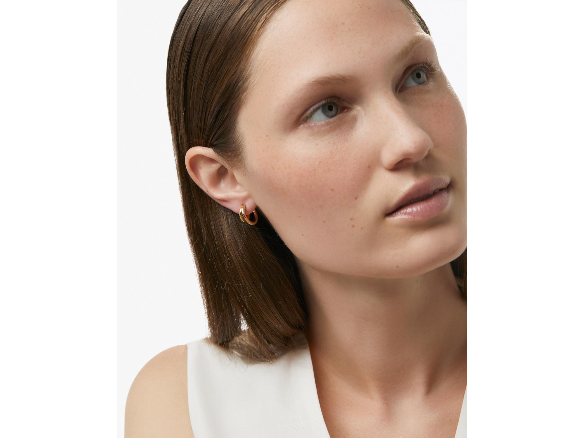 Double Hoop Earrings - Scarlett — Image 4