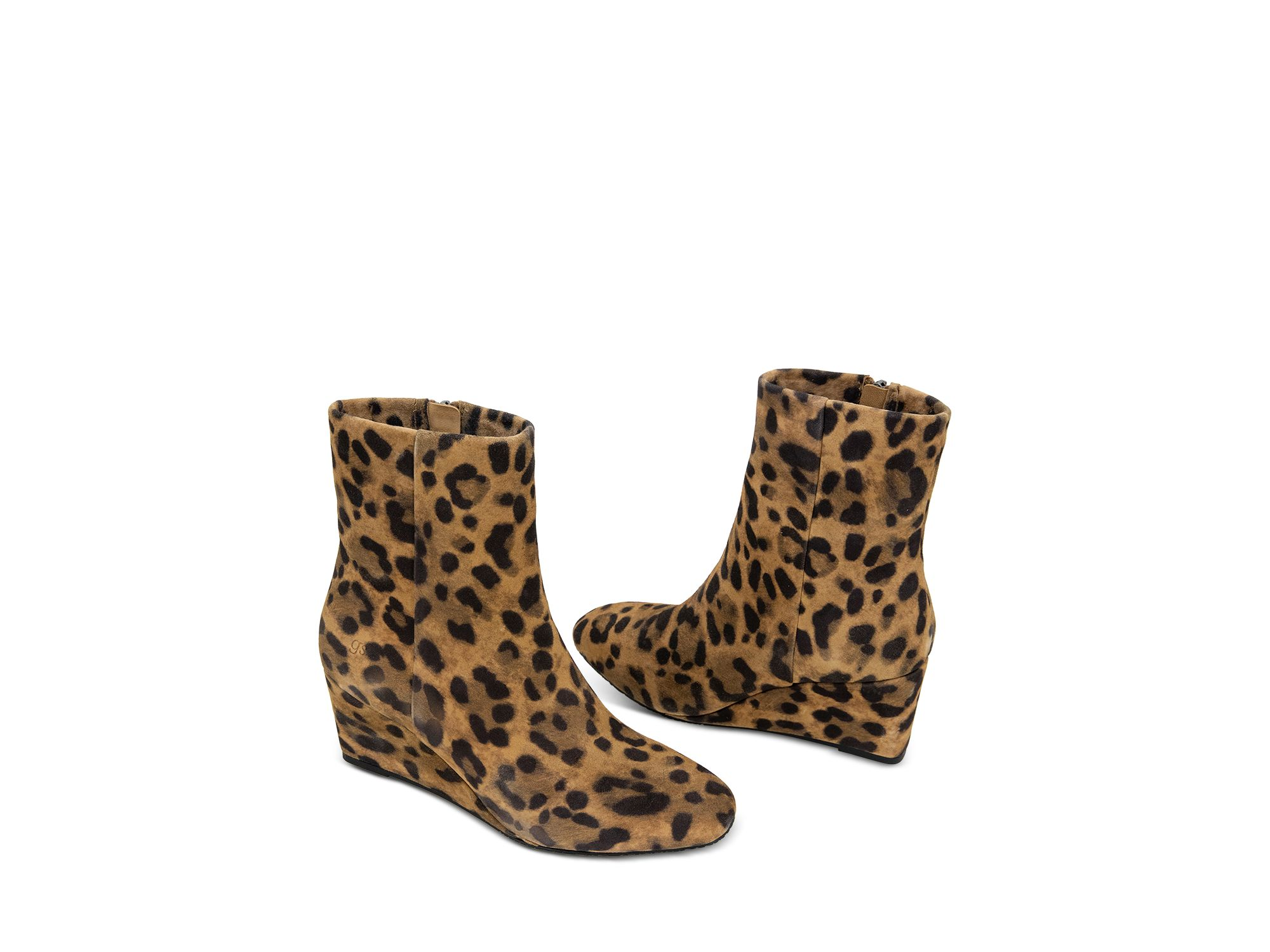 Women's Nash Suede Wedge Booties — Image 4