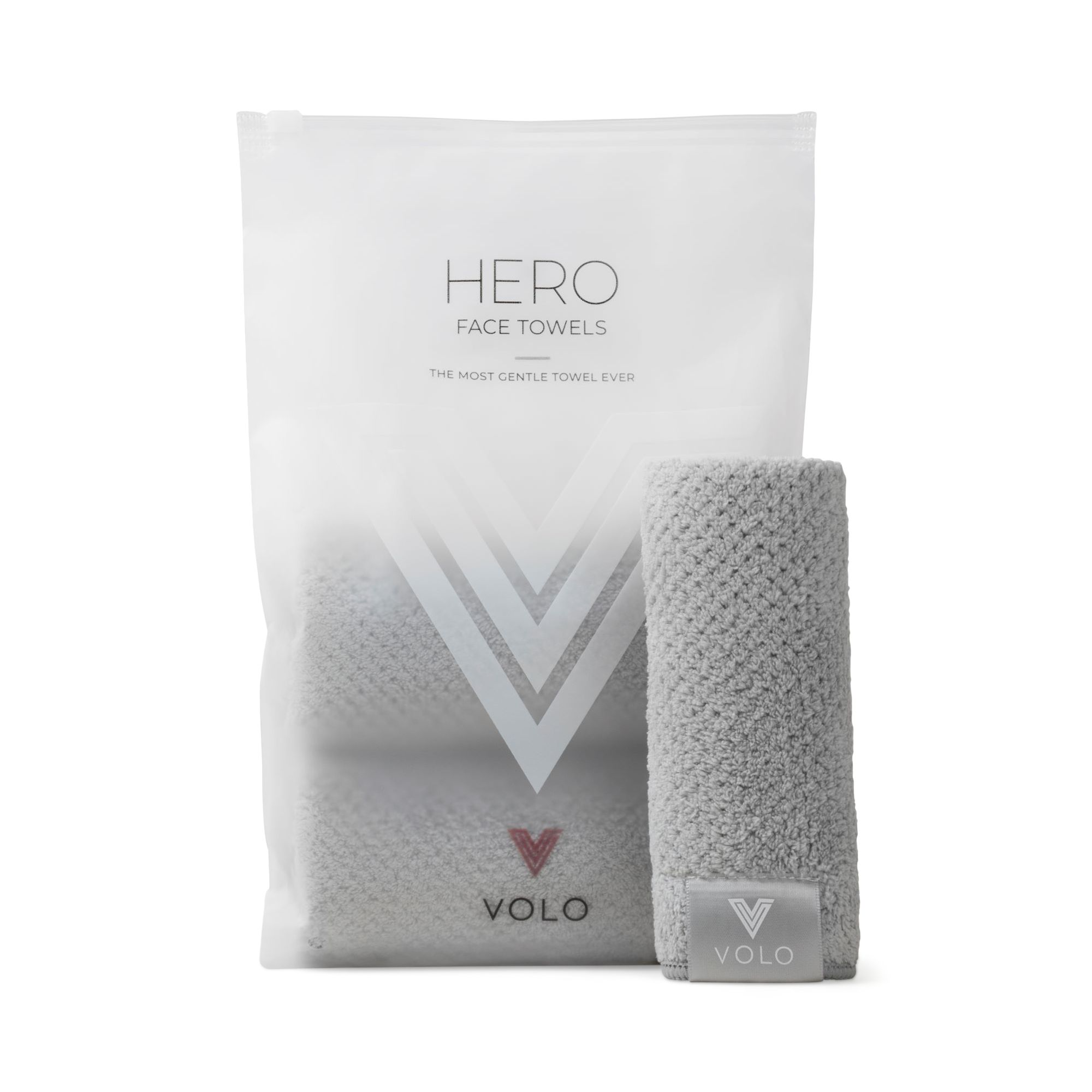 3-Pc. Face Towels with Reusable Tote — Image 5