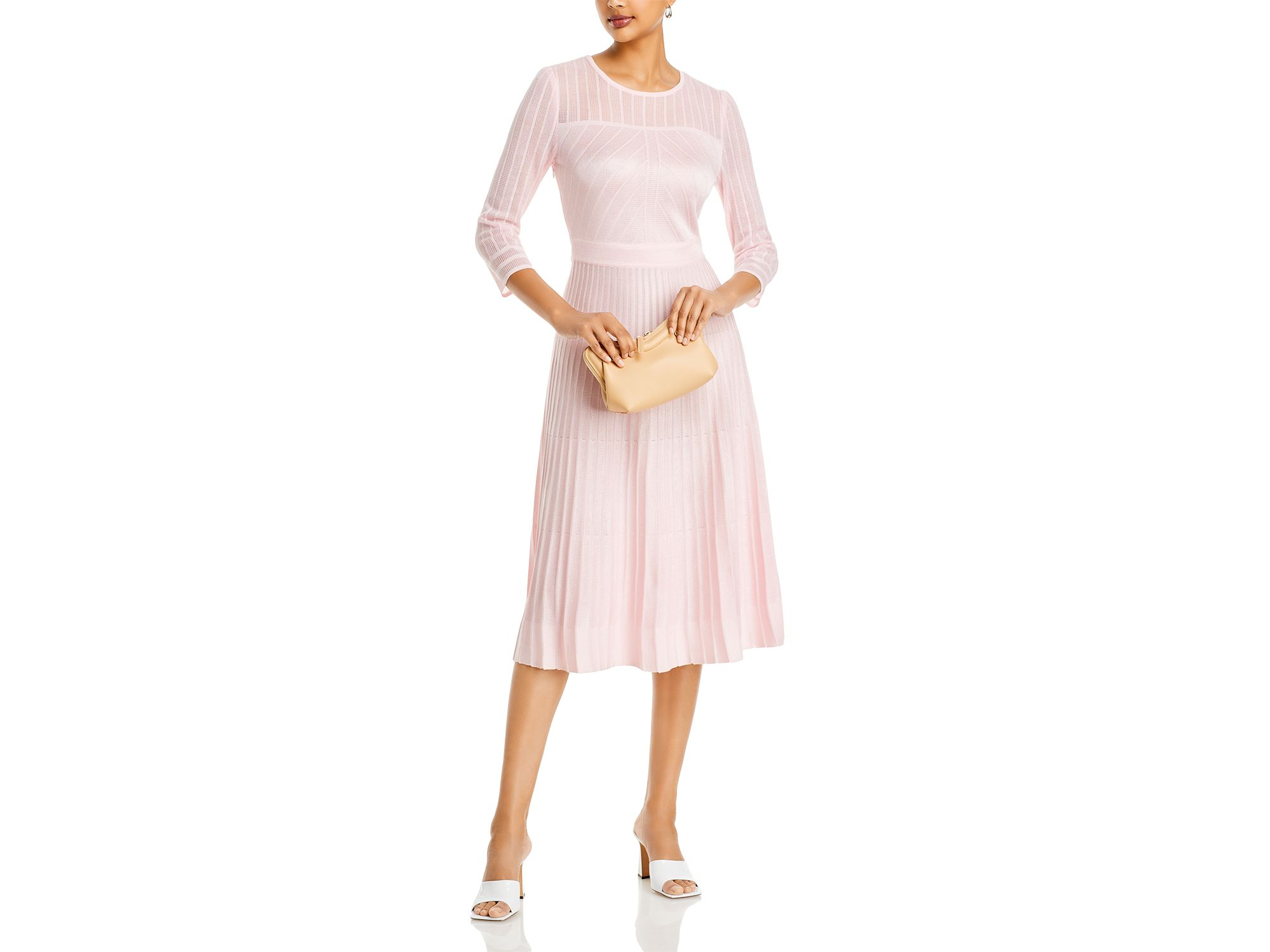 Classic Knit Midi Dress — Image 5