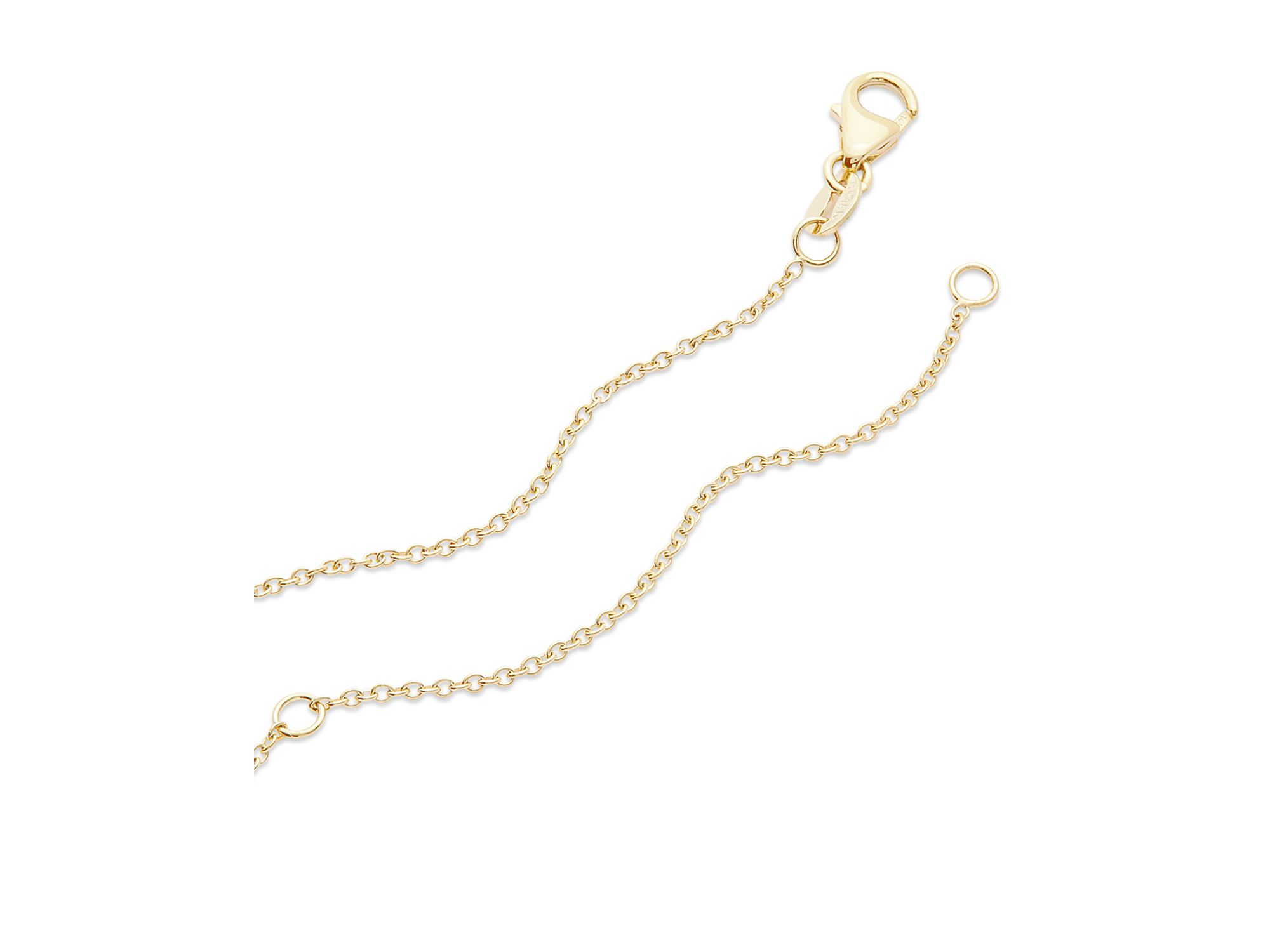 Diamond Flower Pendant Necklace in 14K Yellow Gold, 0.25 tcw — Image 4