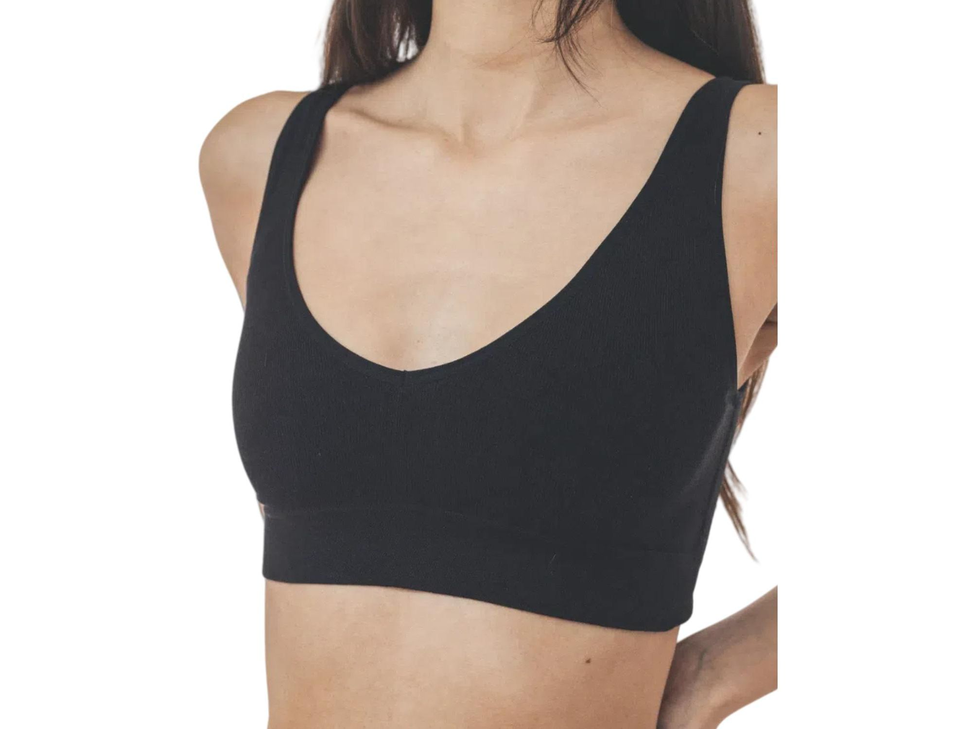 Soft Reversible V Crop Top Bralette — Image 7