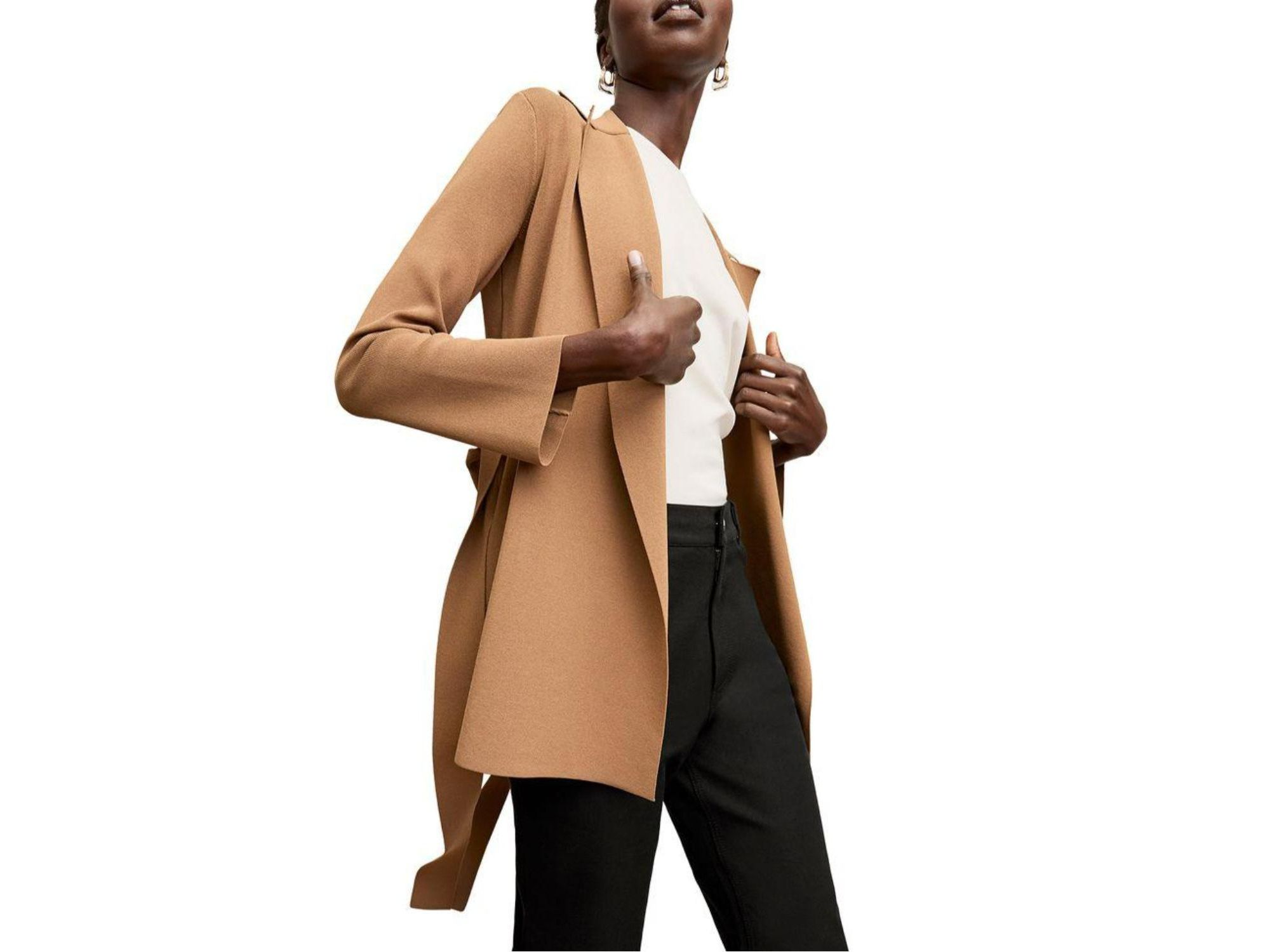 Women's Merritt Ribbed Jardigan Knit Blazer — Image 3