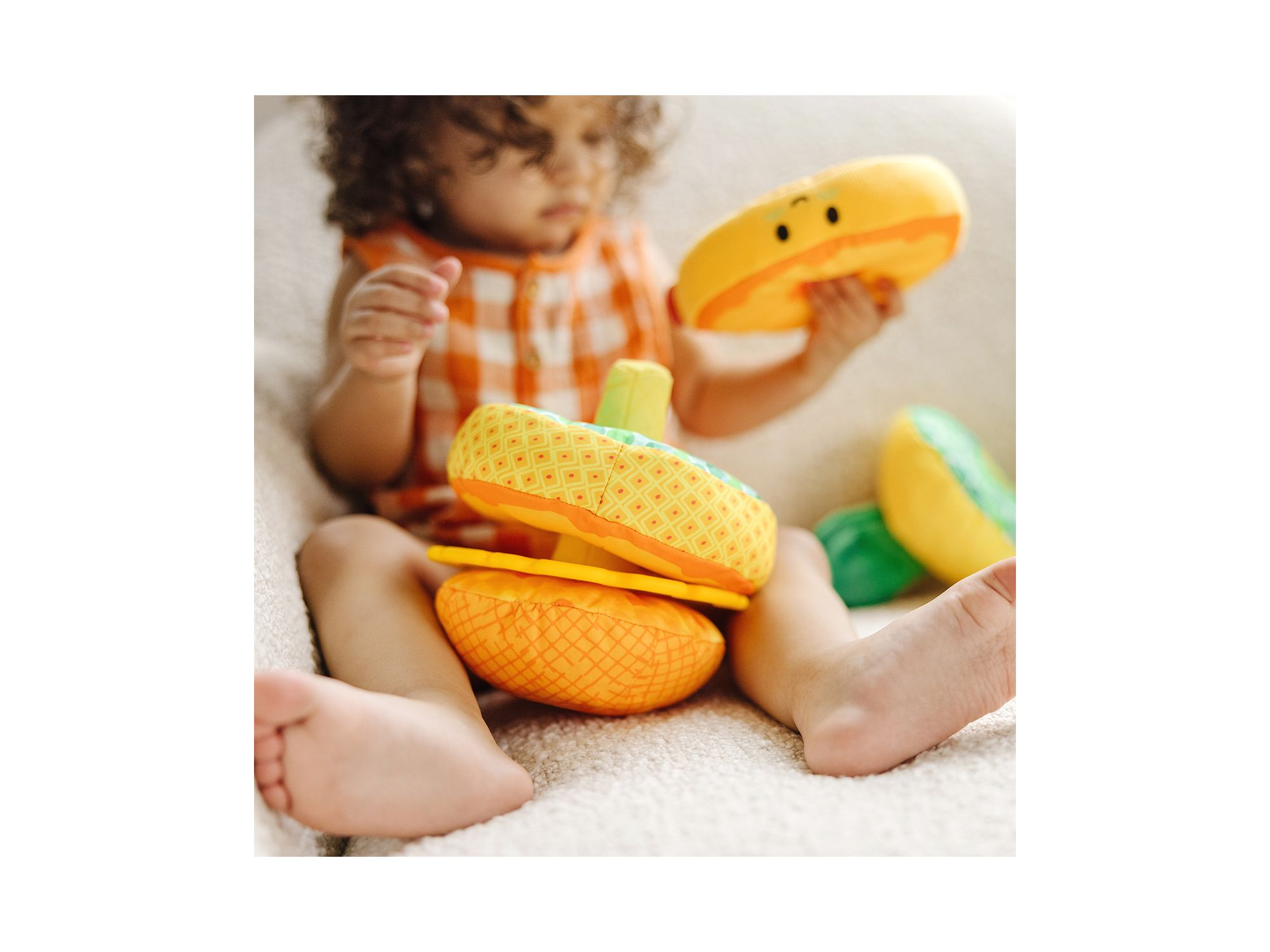 Pineapple Soft Stacker - Ages 6+ Months — Image 6