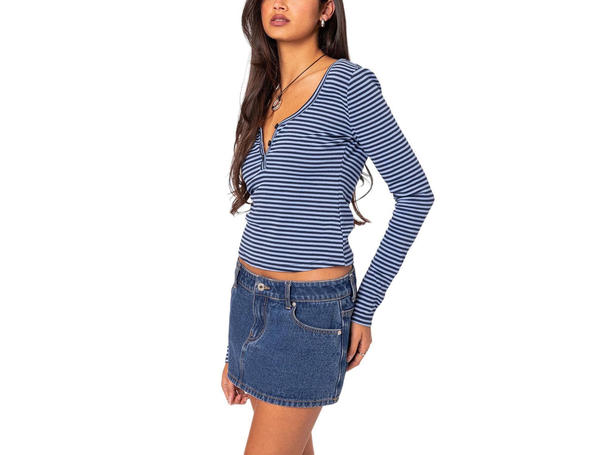 Jocelyn Striped Top — Image 3