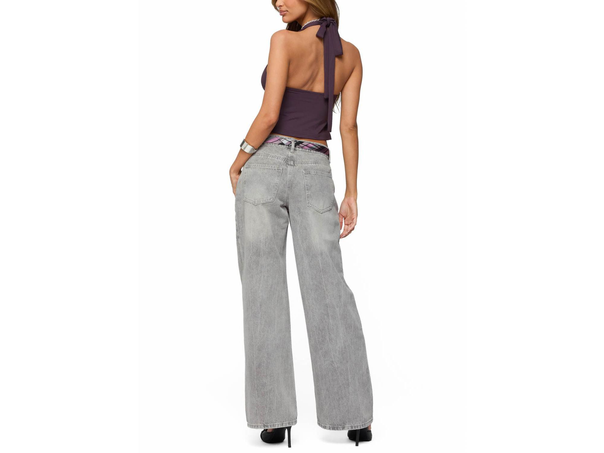 Prima Twisted Split Front Halter Top — Image 5