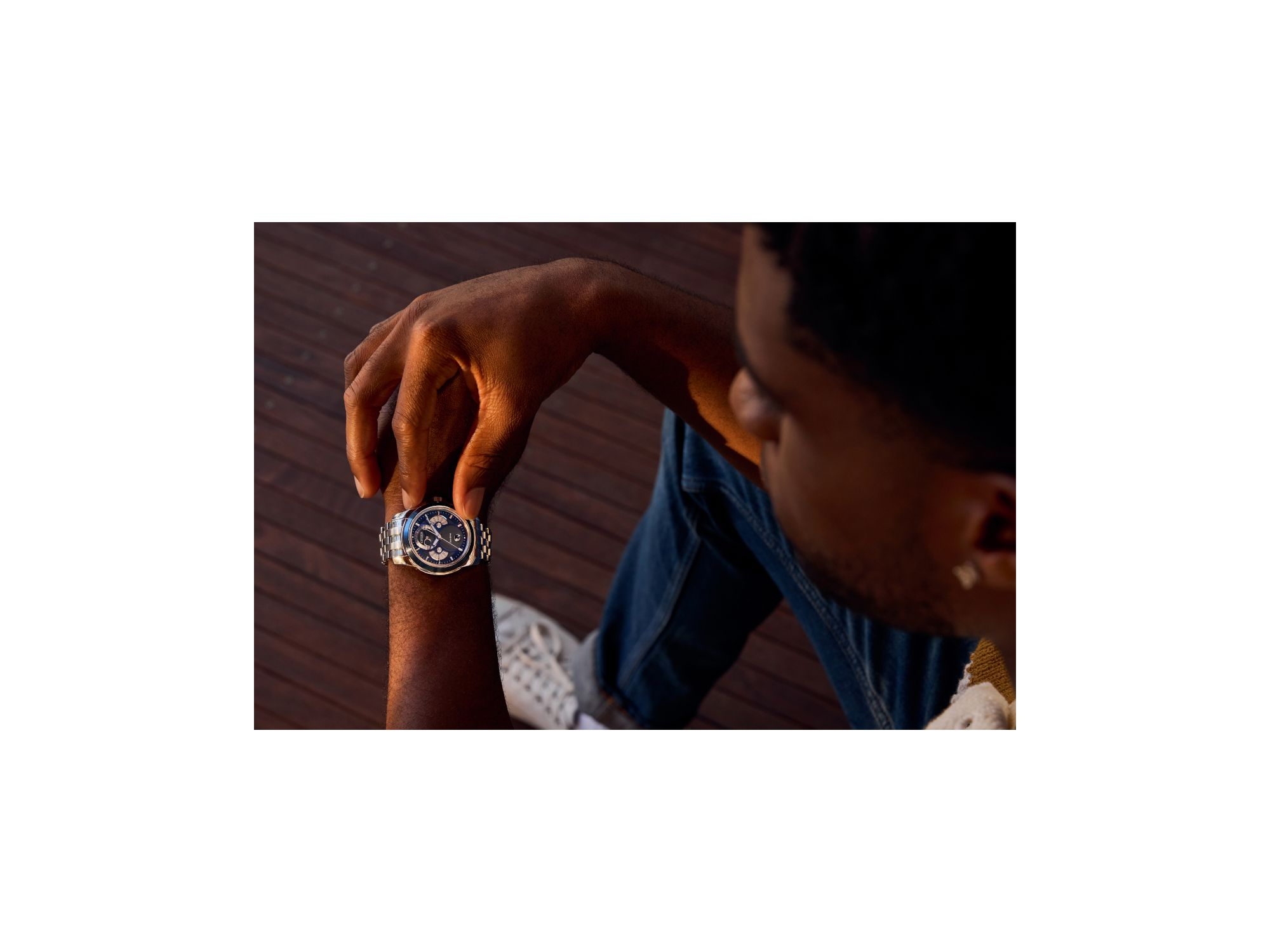 Eco Drive Classic Calendrier Watch, 42mm — Image 3